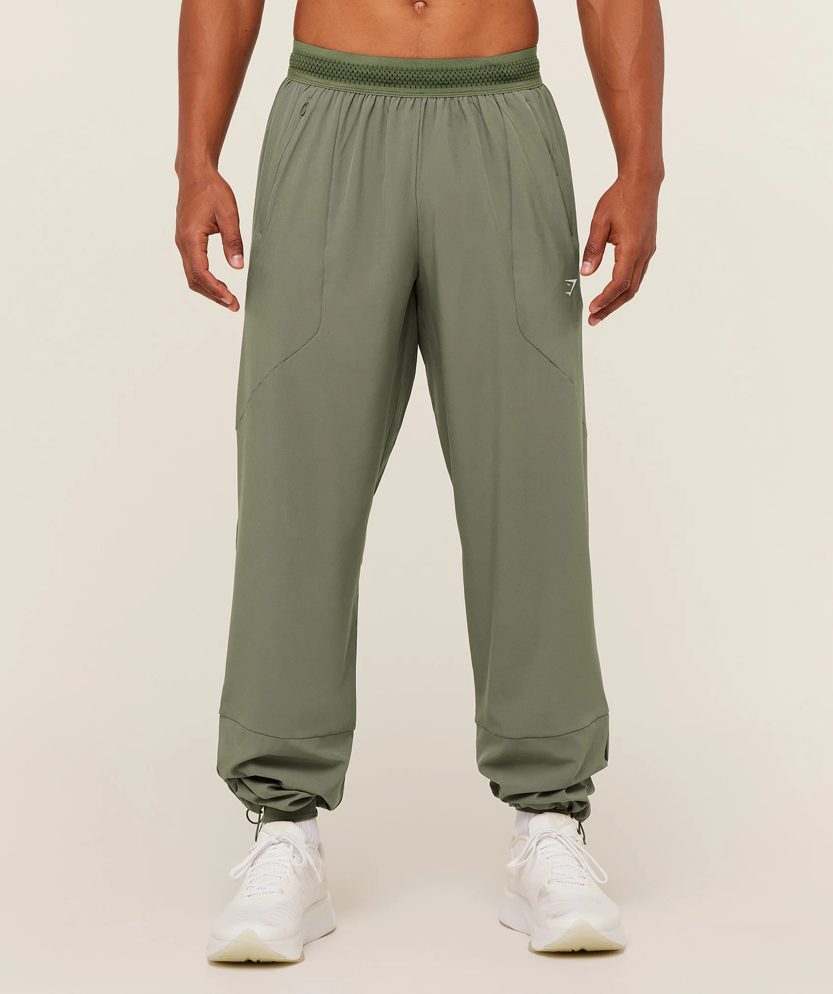 Gymshark Running Joggers - Base Green