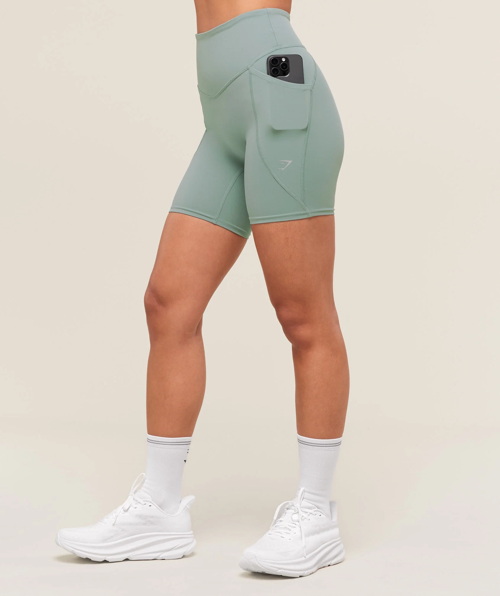 Gymshark Running Pocket 6" Shorts - Celeste Blue - Image 4