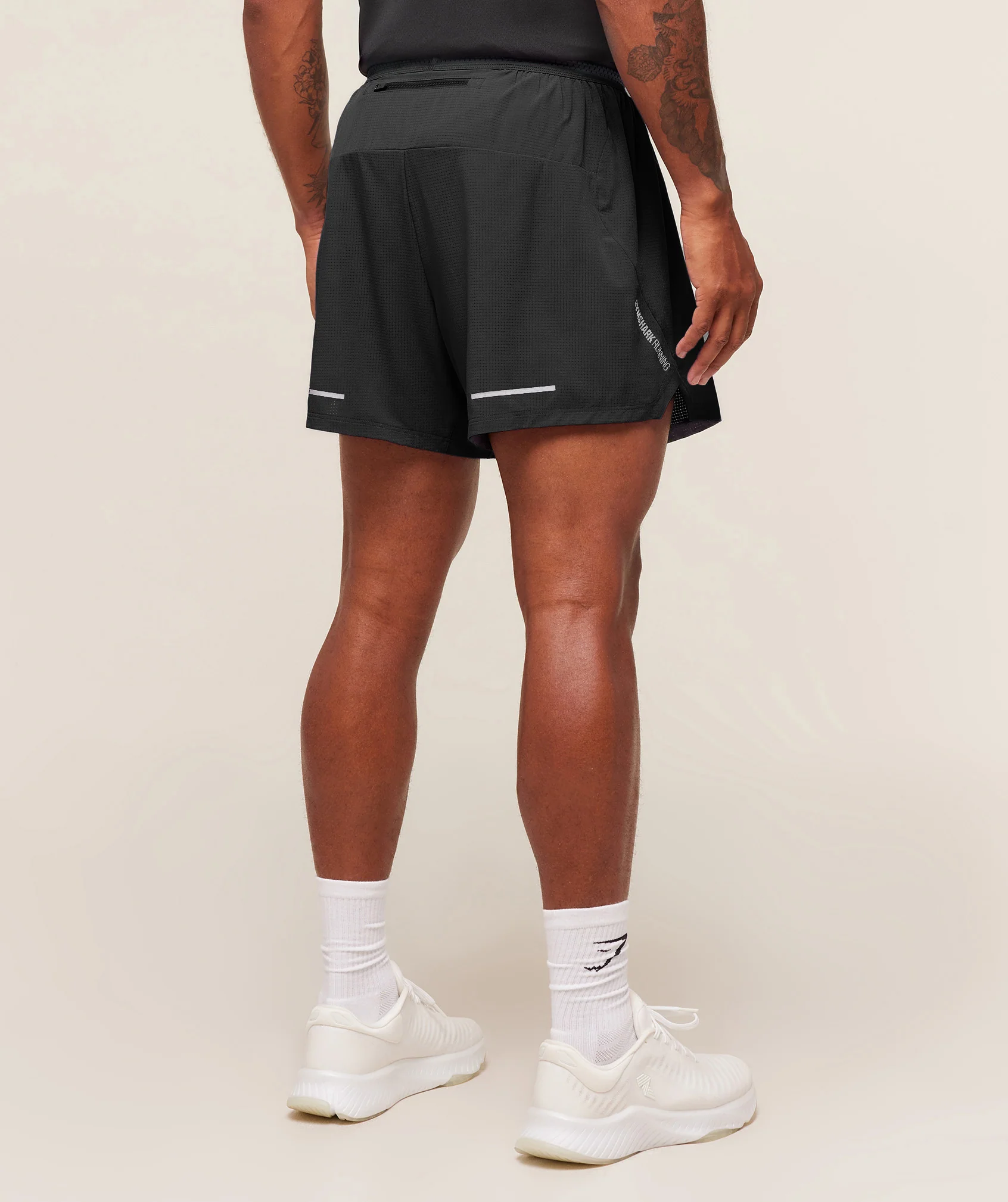 Gymshark Running 5" Shorts - Black - Image 2