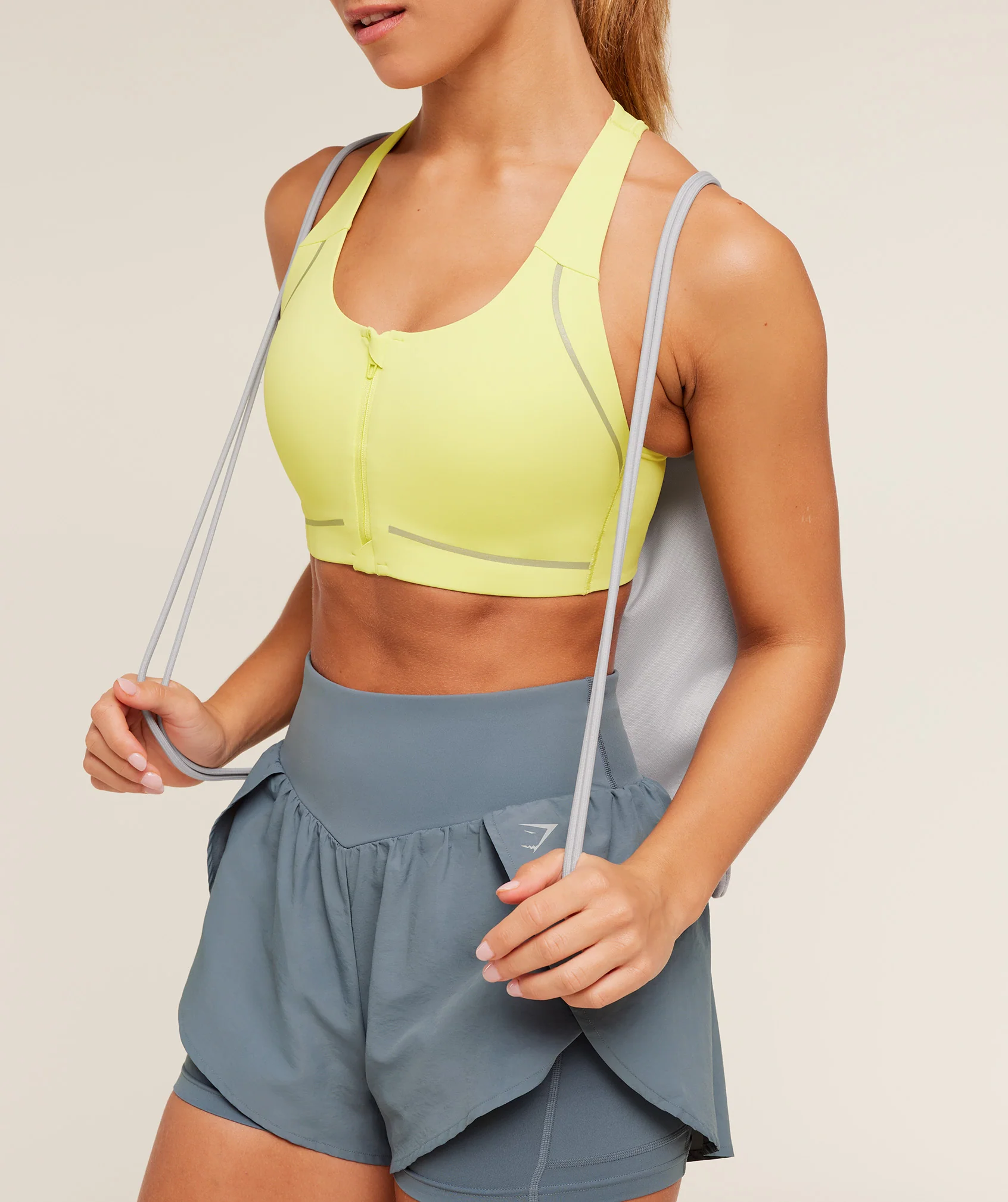 Gymshark Running Sports Bra -  Sorbet Yellow - Image 6