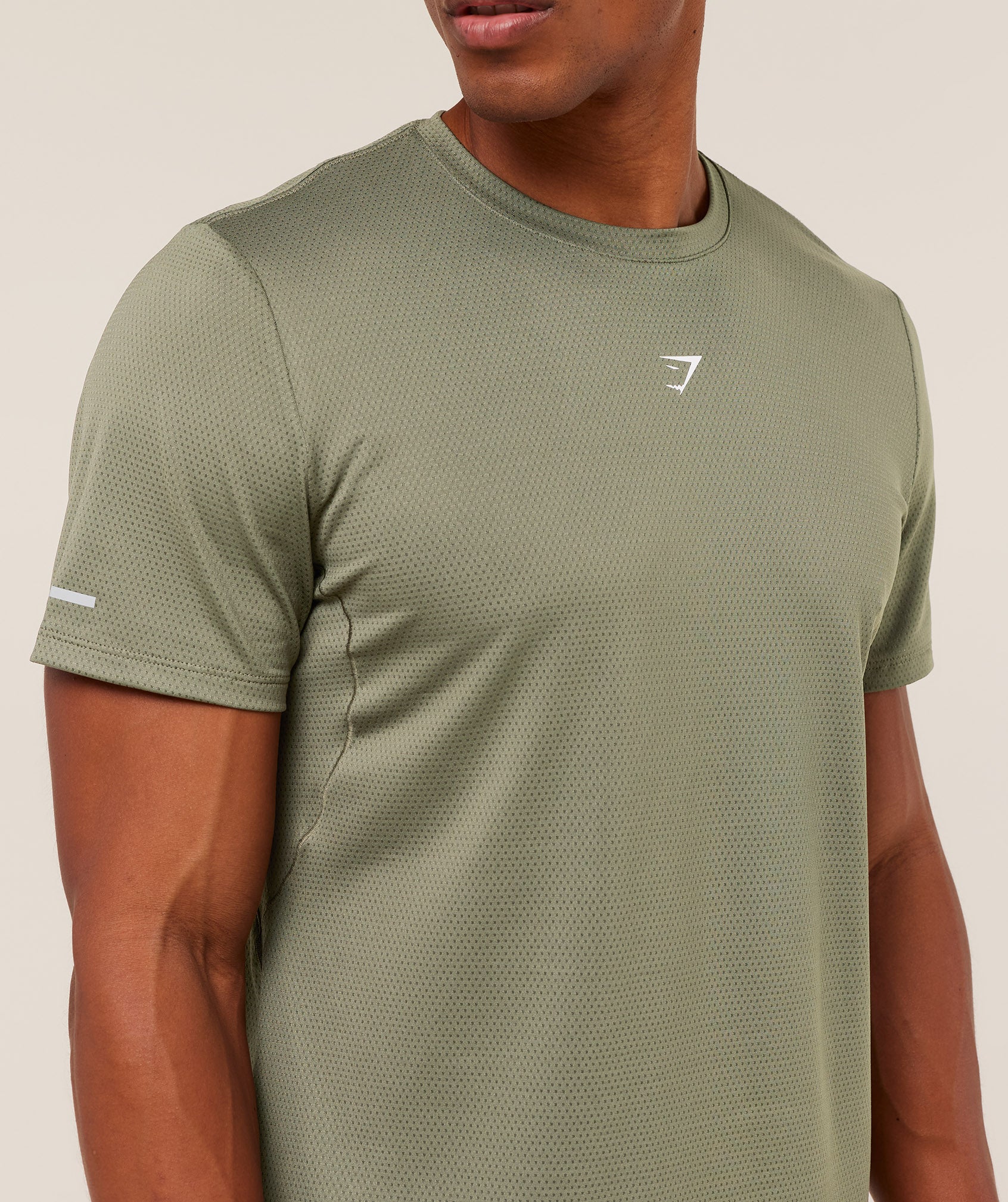 Gymshark Running T-Shirt - Base Green - Image 6