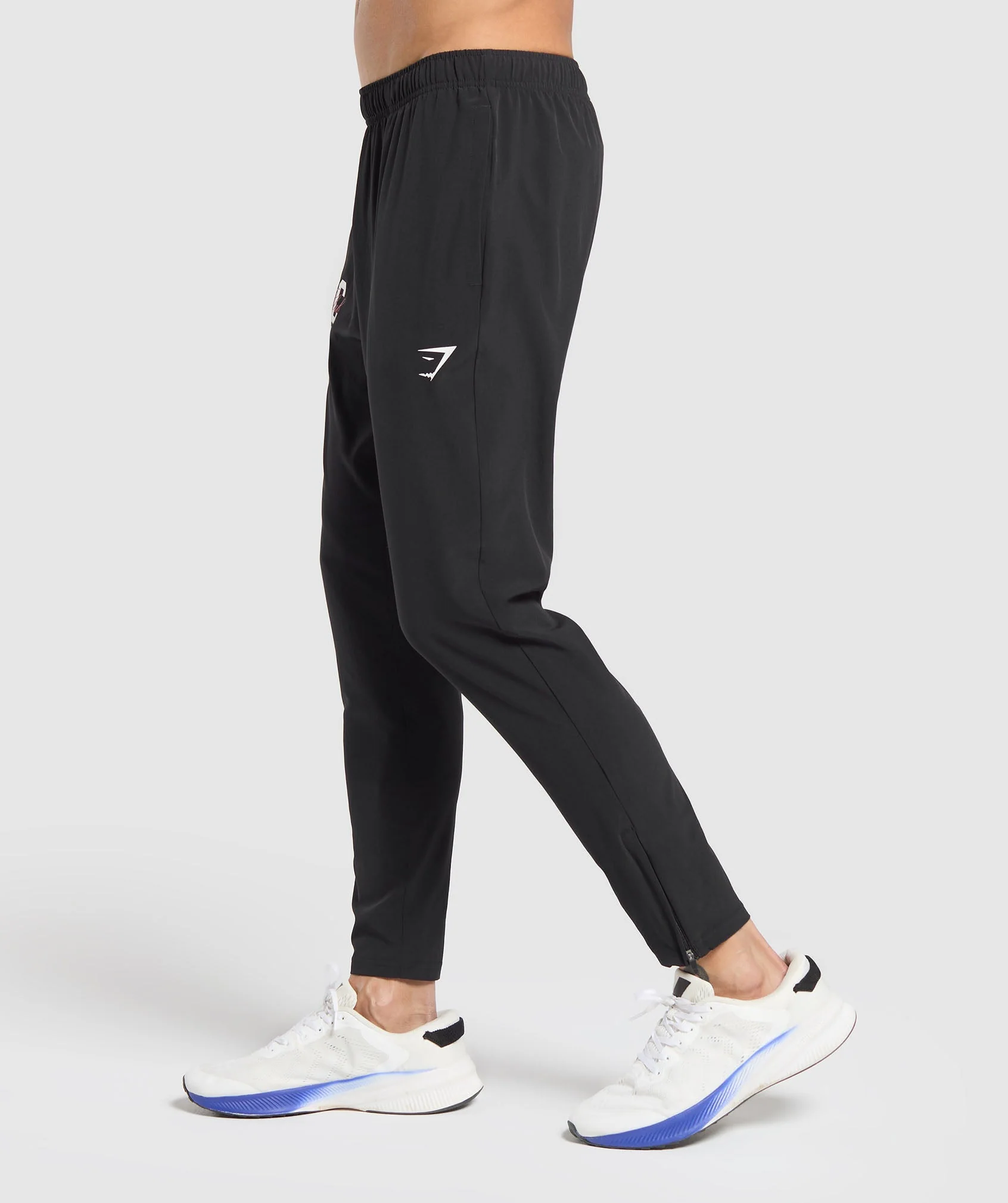 Gymshark Script Woven Joggers - Black - Image 3
