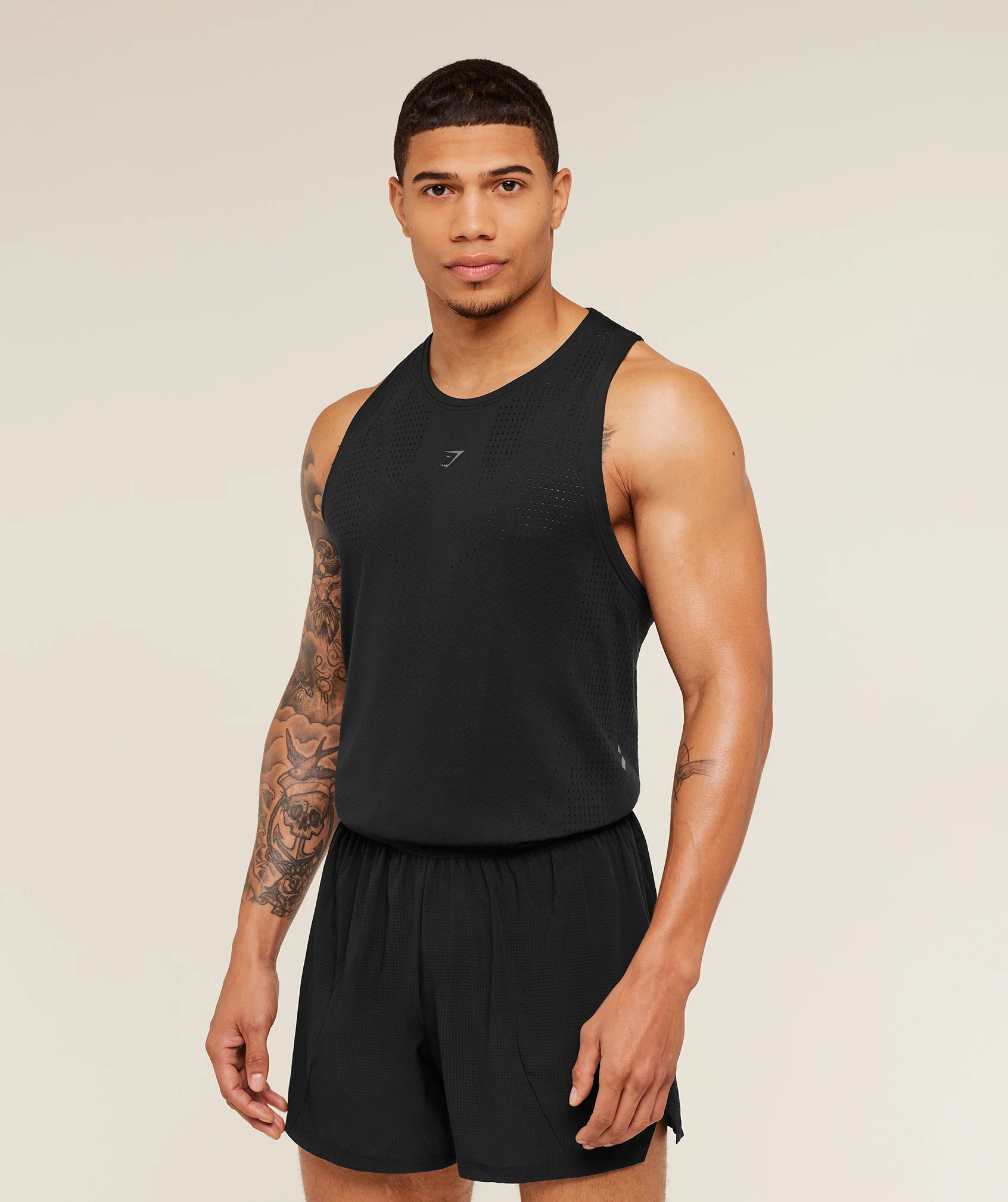 Gymshark Seamless Running Tank - GS Black - Image 3