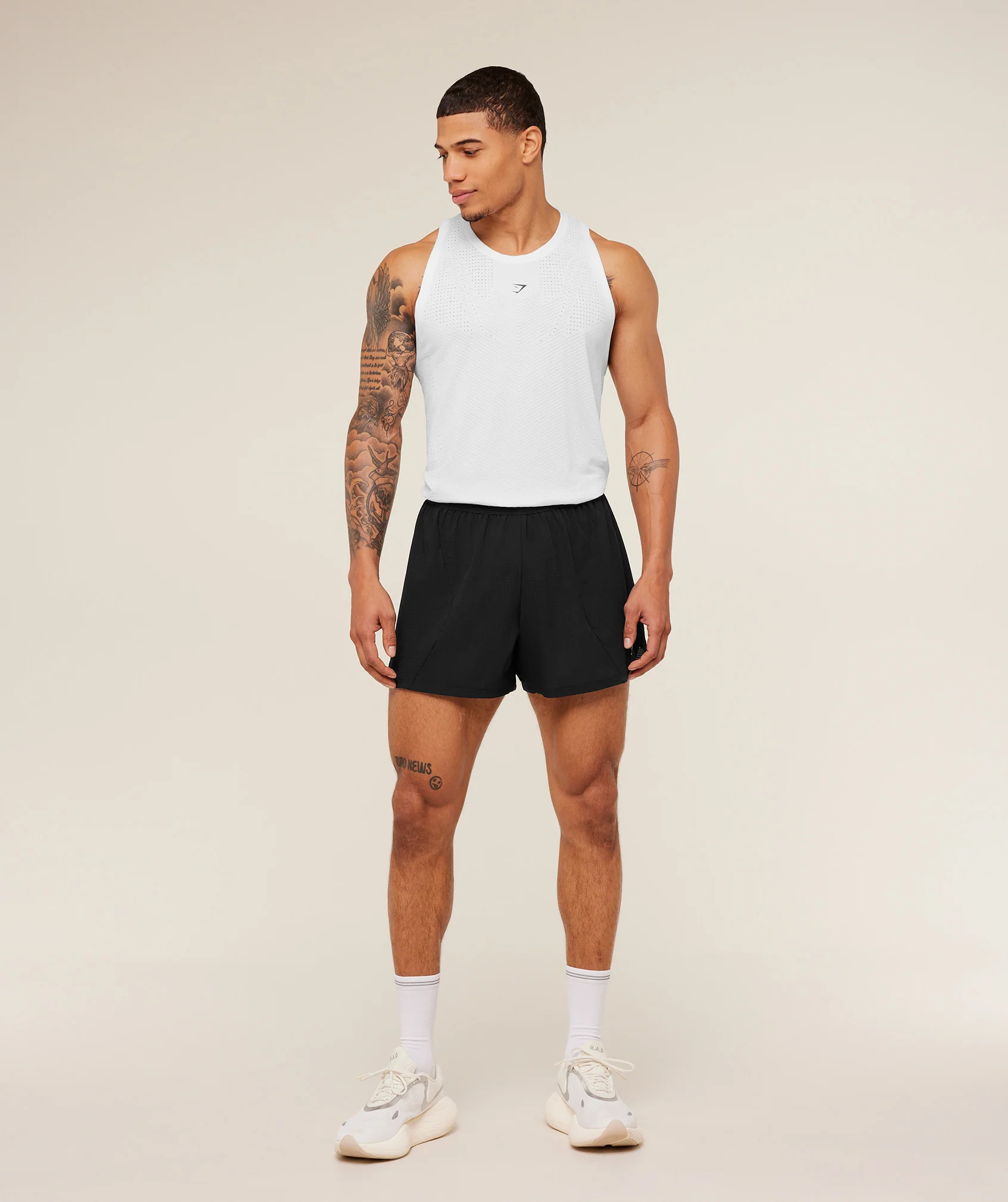 Gymshark Seamless Running Tank - GS White - Image 7