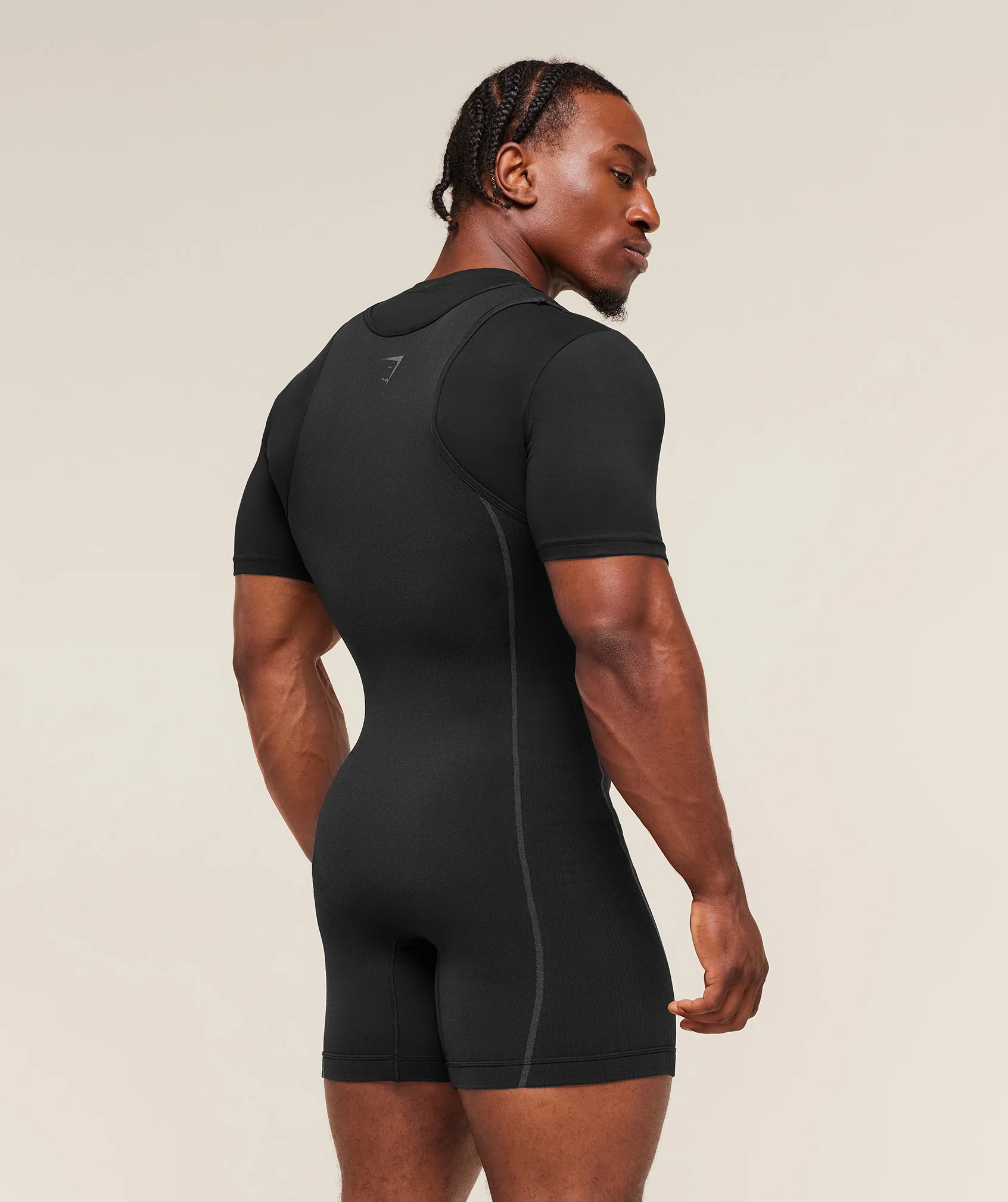 Gymshark Seamless Singlet - Black/Pitch Grey - Image 3