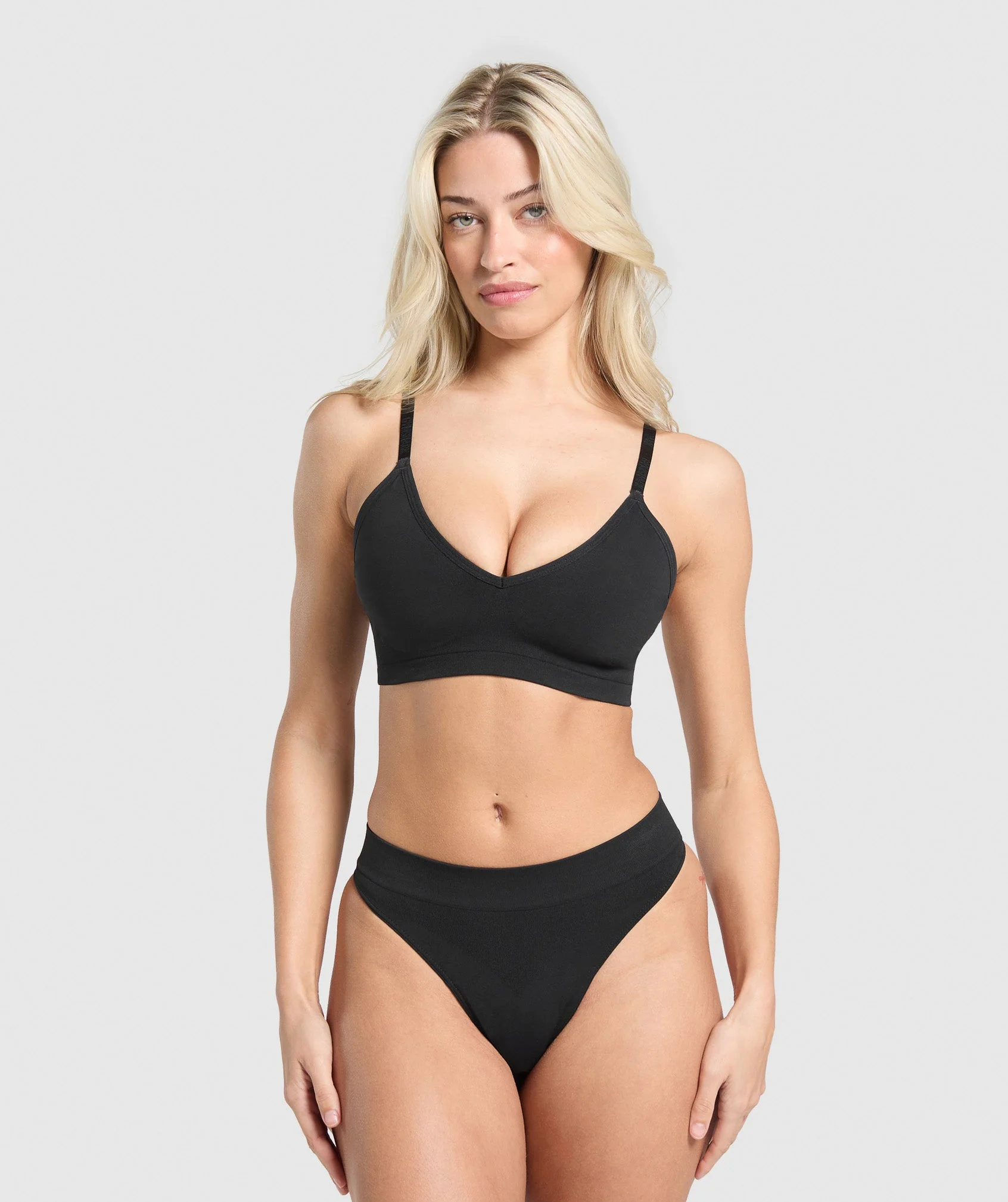 Gymshark Seamless Thong 3pk - Black - Image 5