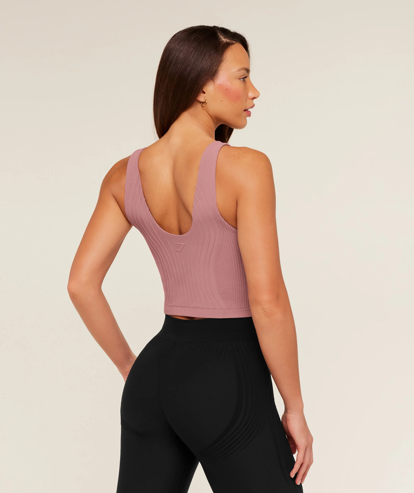 Gymshark Luxe Tank - Calm Pink - Image 2