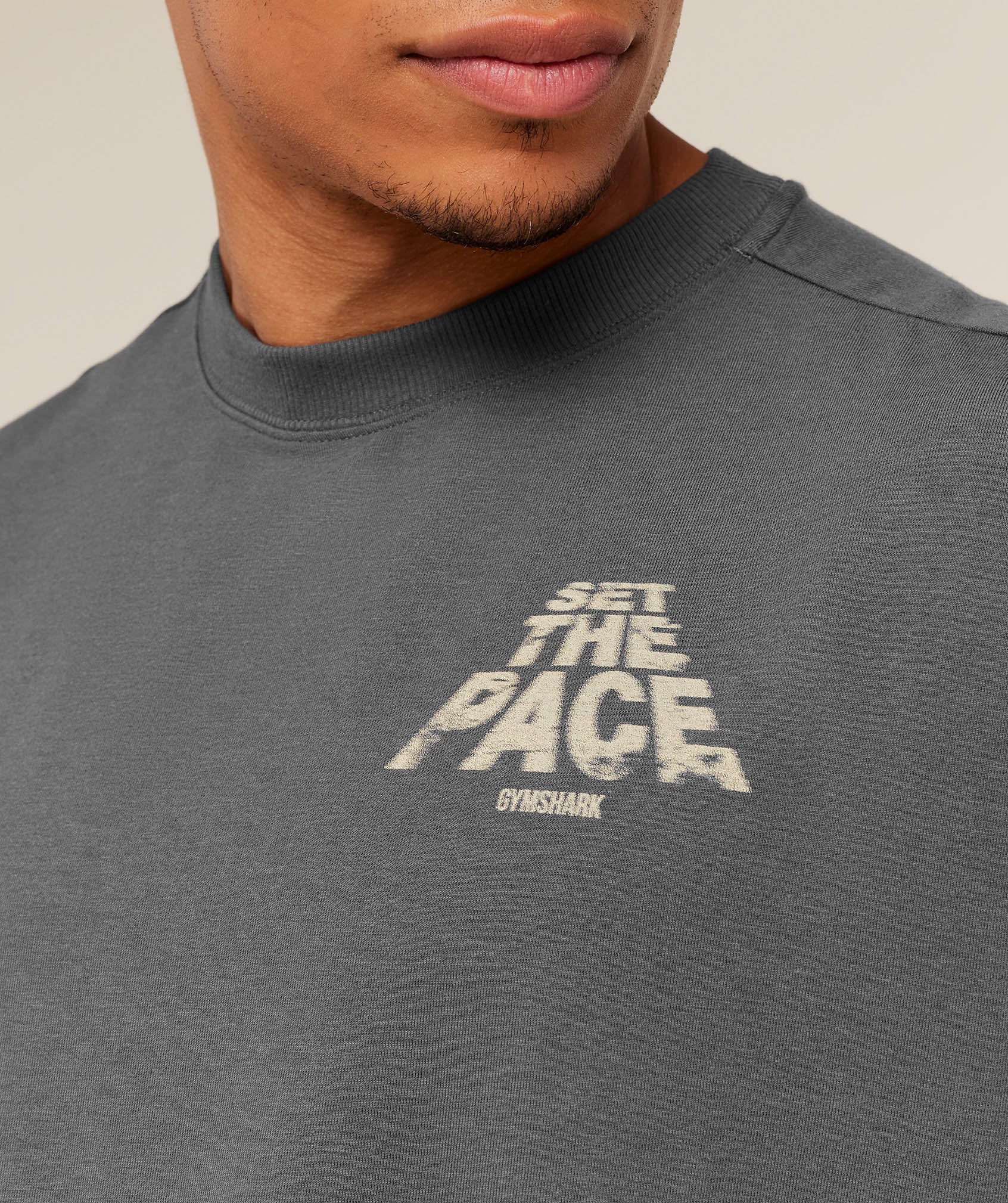 Gymshark Set The Pace Tank - Graphite Grey - Image 4