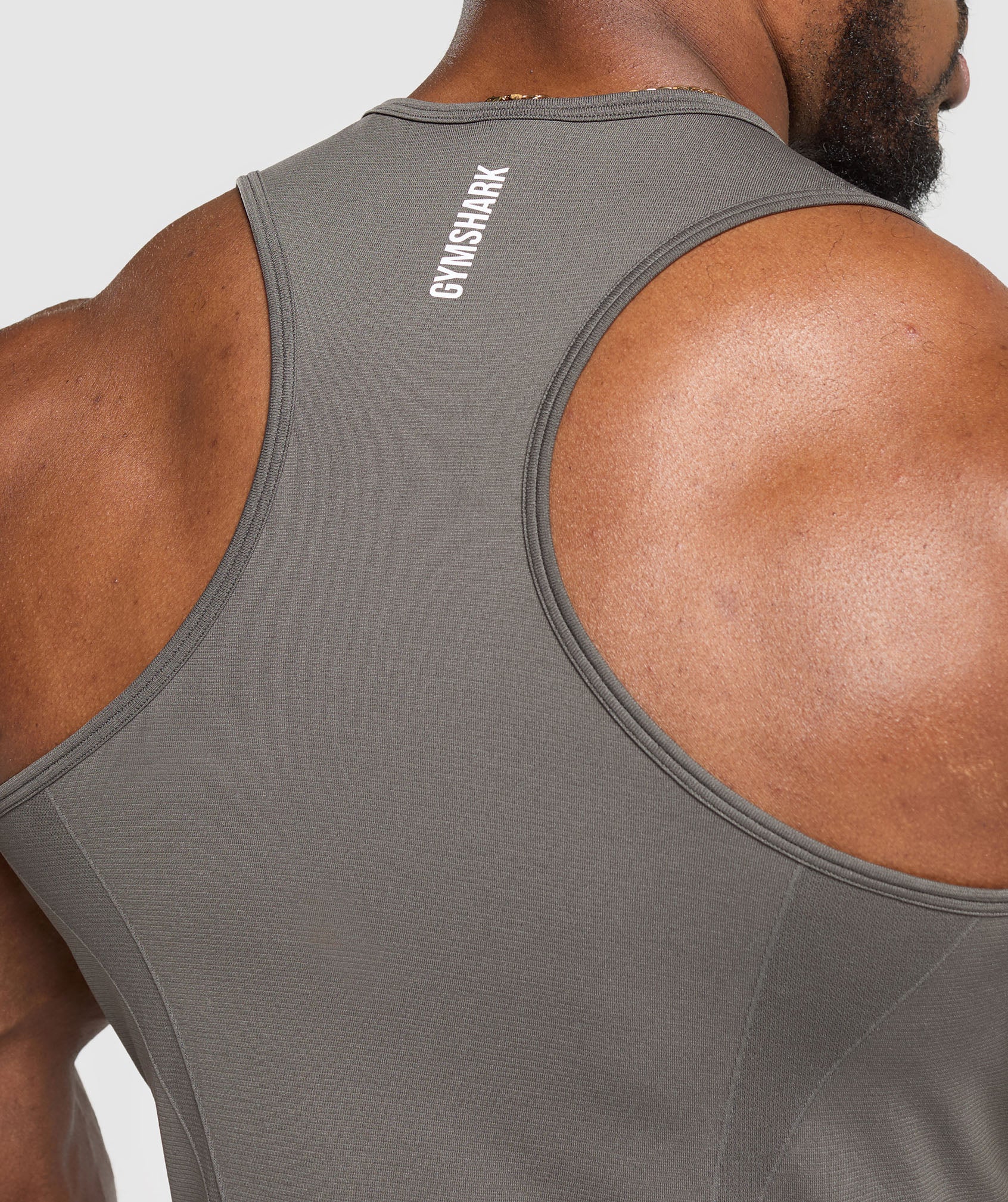 Gymshark Shadow Seamless Stringer - Meteor Grey - Image 5