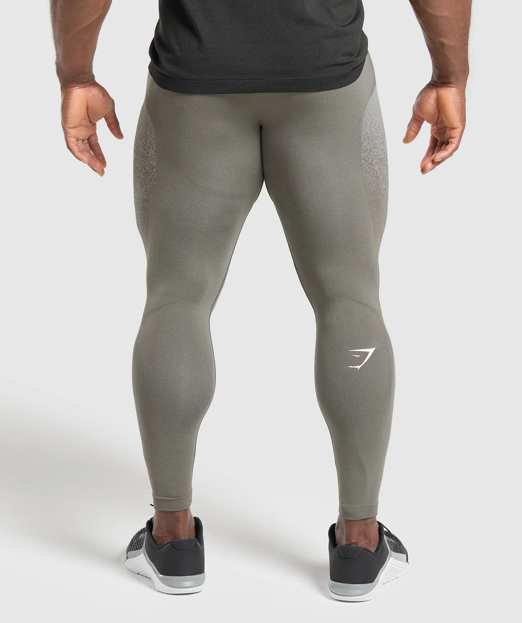 Gymshark Shadow Seamless Tights - Meteor Grey - Image 2