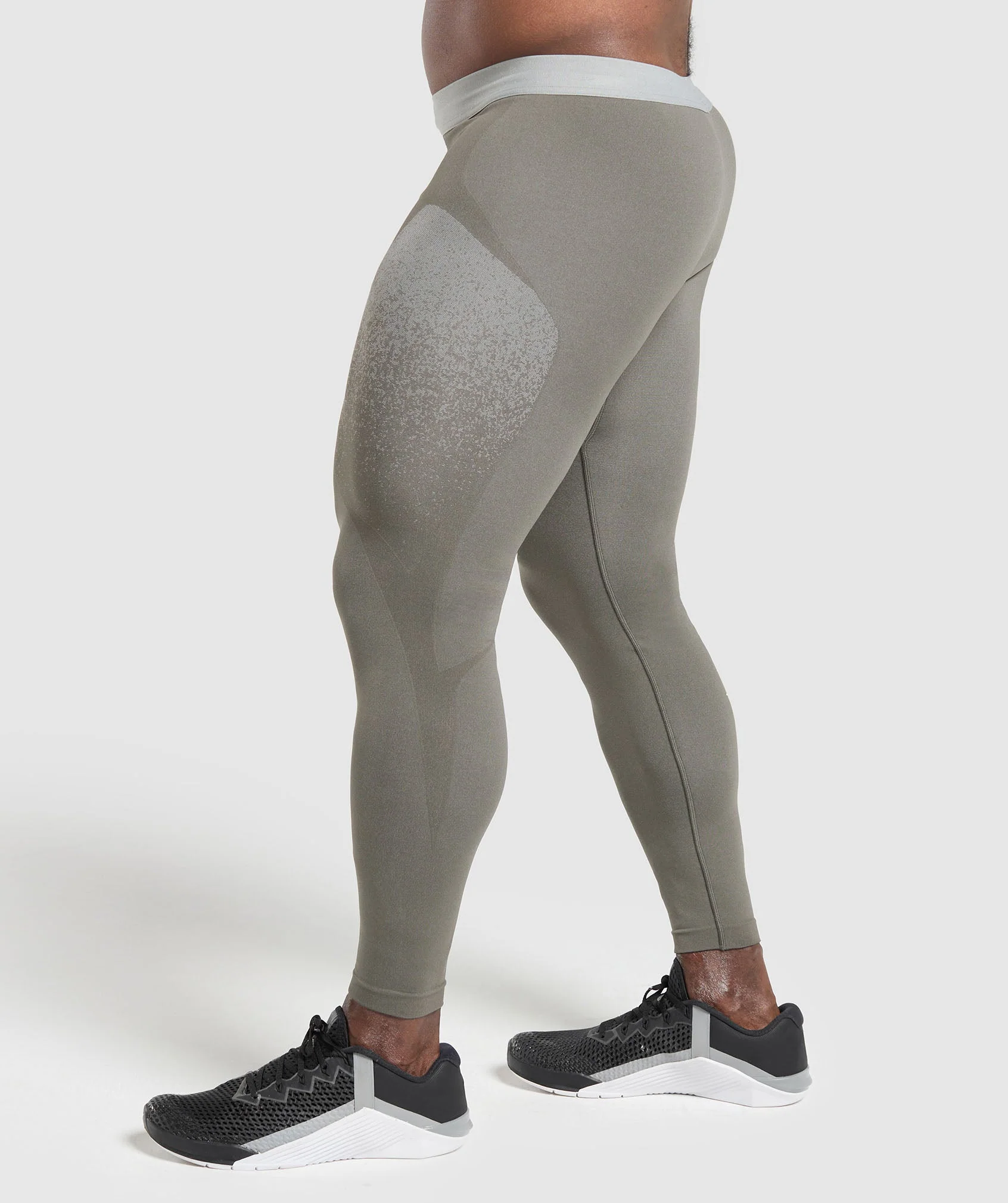 Gymshark Shadow Seamless Tights - Meteor Grey - Image 3