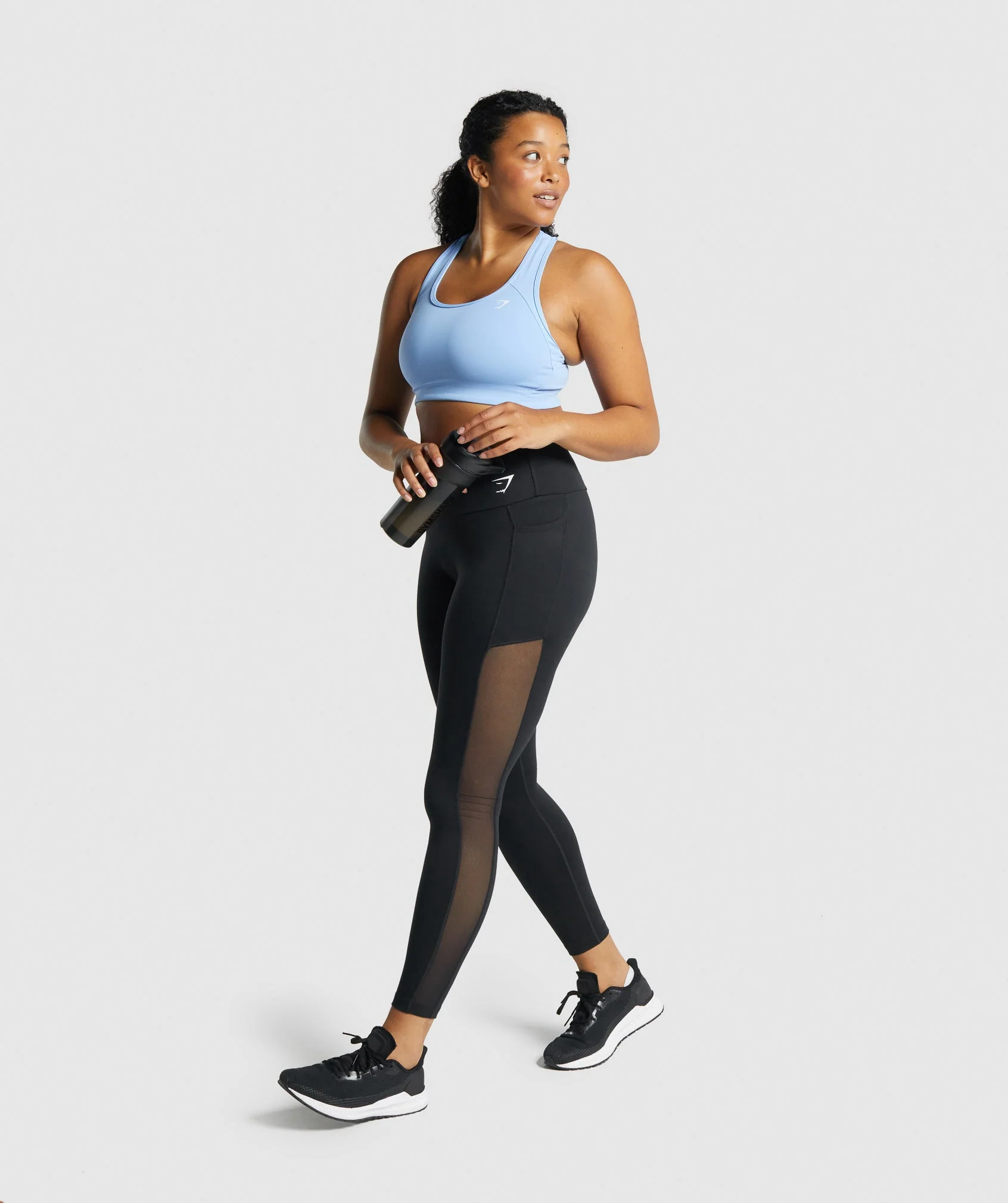 Gymshark Shaker Bottle - Black - Image 4
