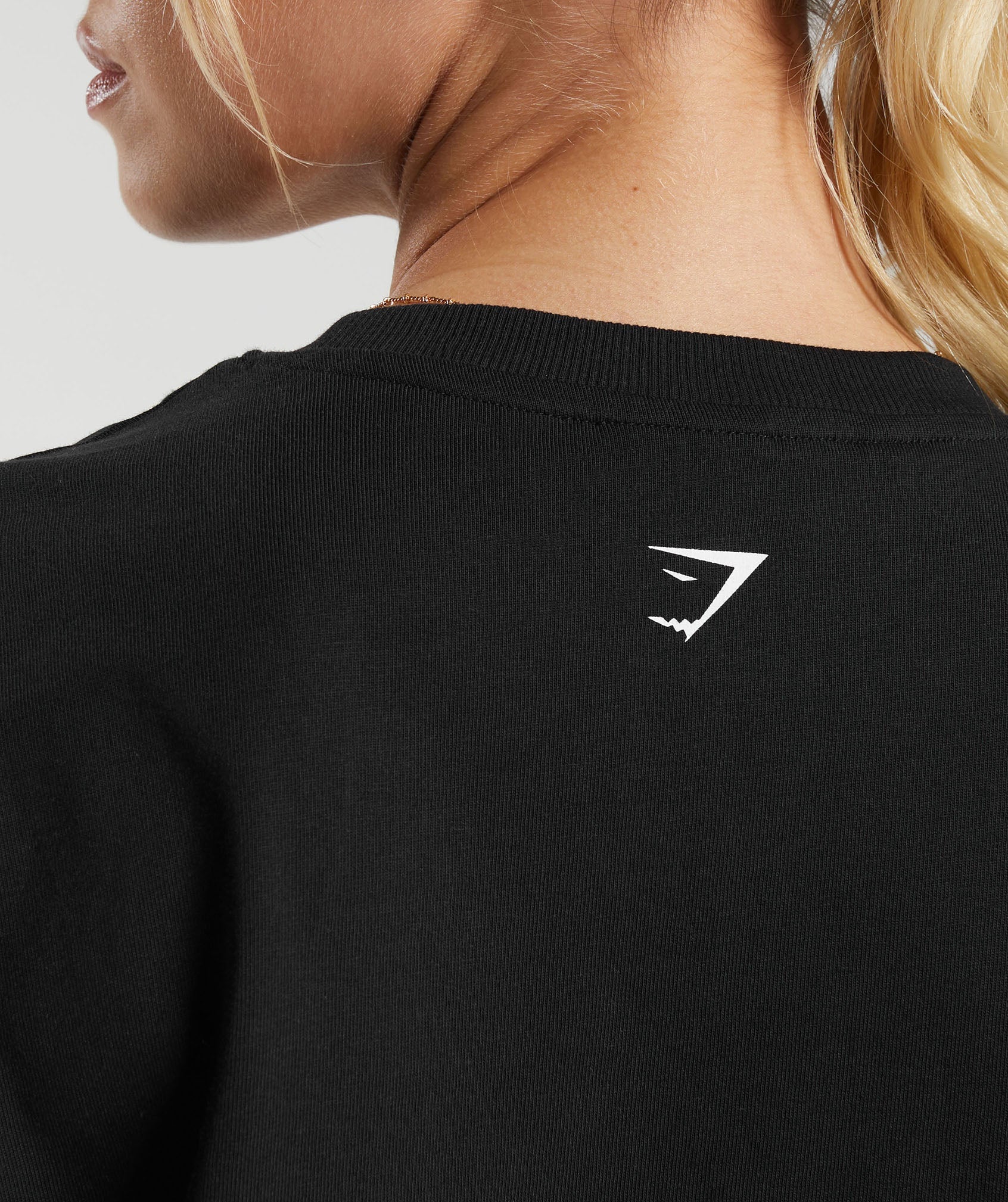 Gymshark Shark Attack Oversized T-Shirt - Black - Image 5