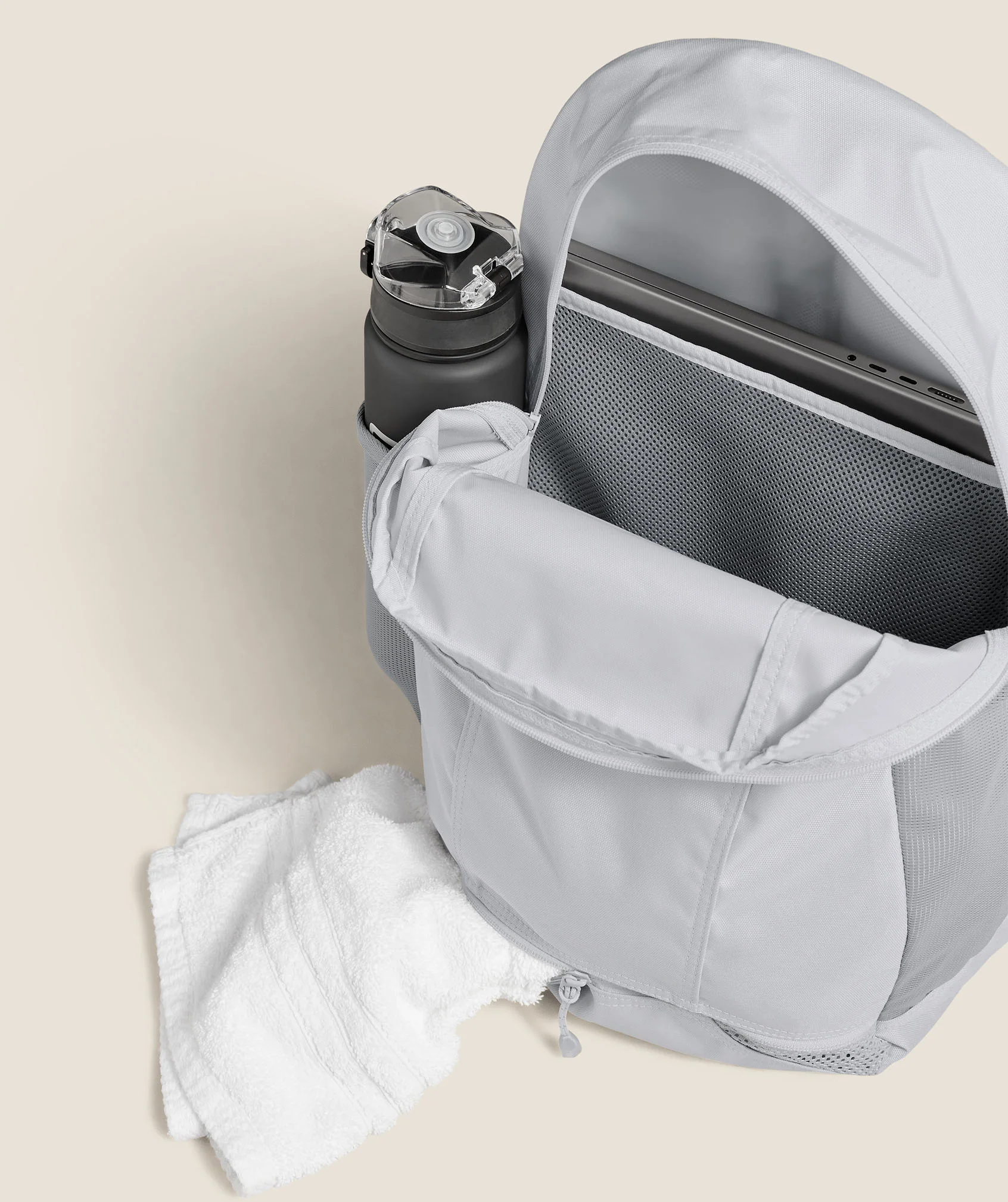 Gymshark Sharkhead Backpack - Metal Grey - Image 7