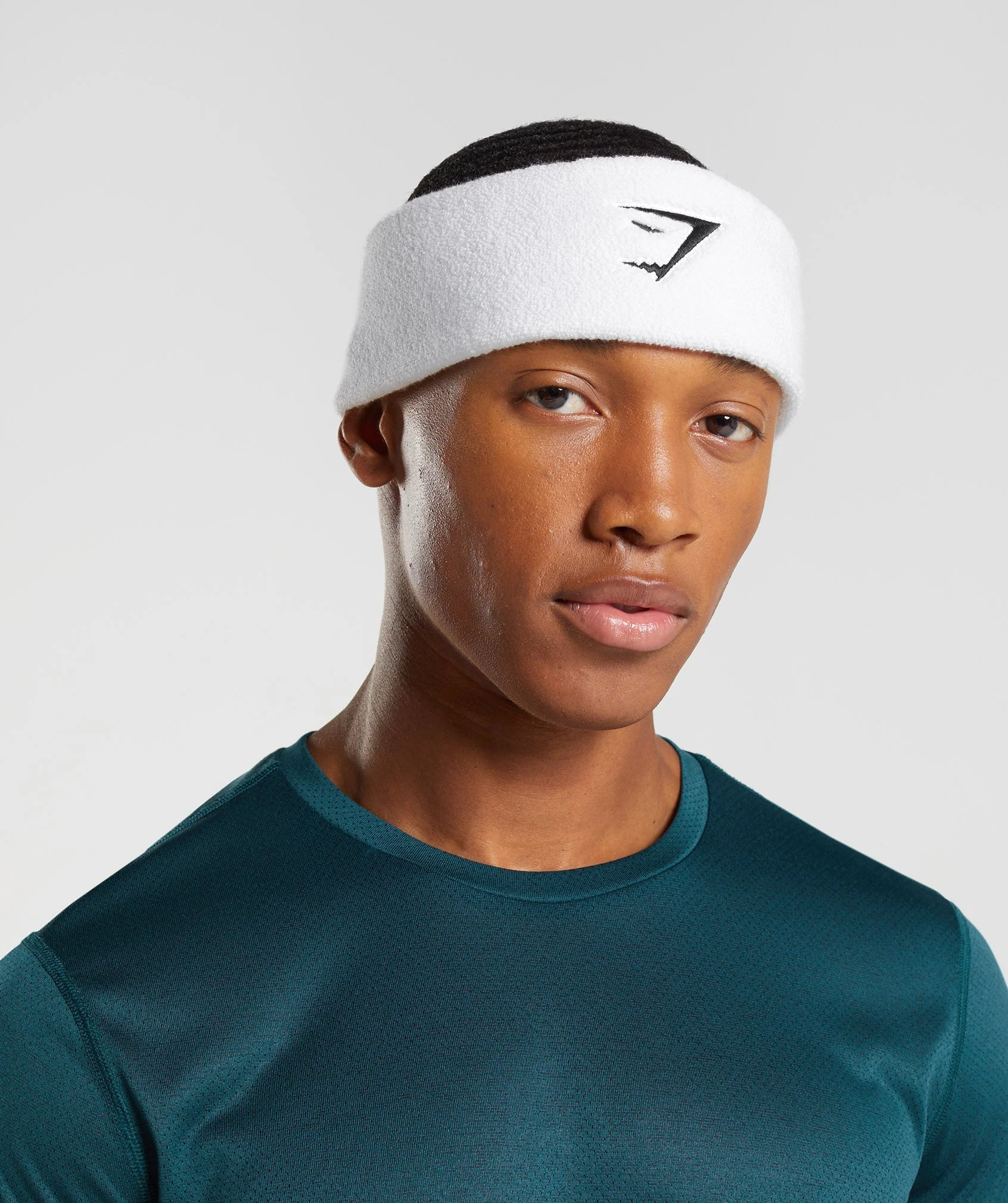Gymshark Sharkhead Headband - White - Image 3