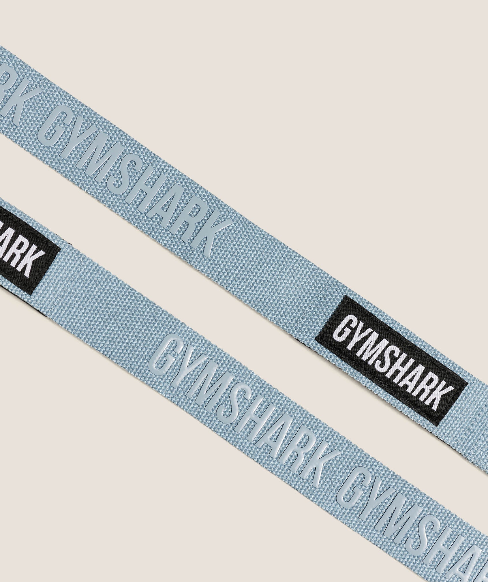 Gymshark Silicone Lifting Straps - Bench Blue - Image 2