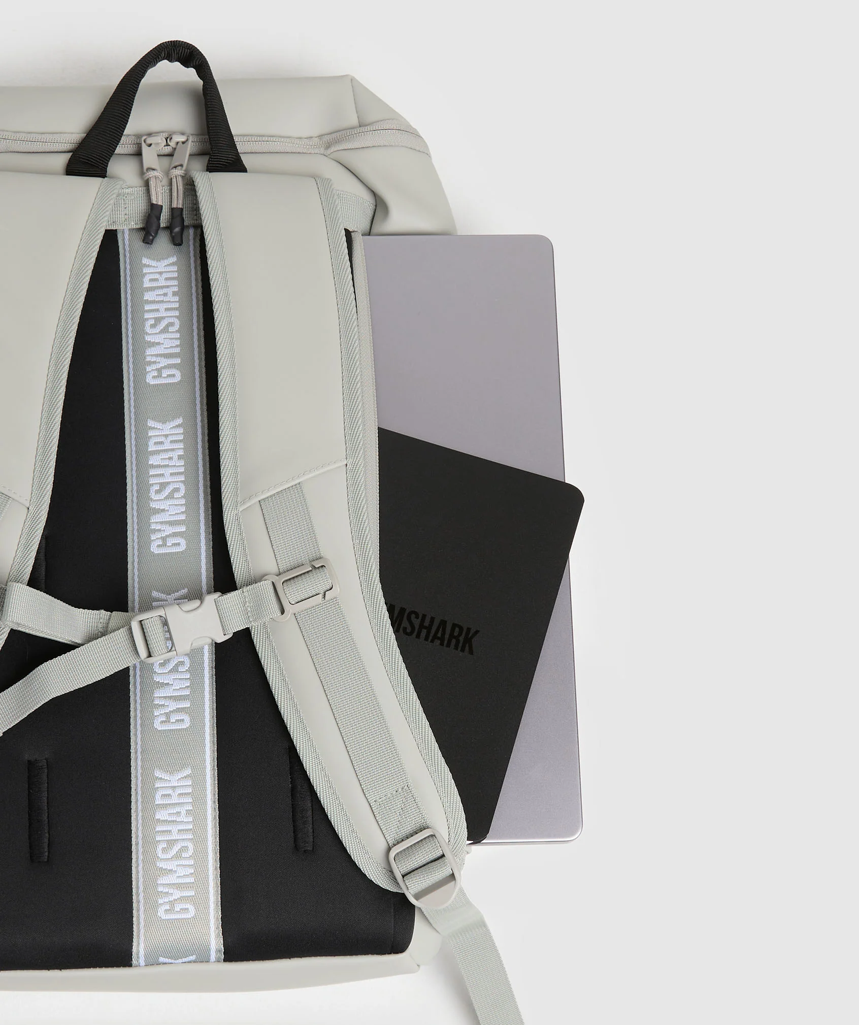 Gymshark Sleek Backpack - Stone Grey - Image 4