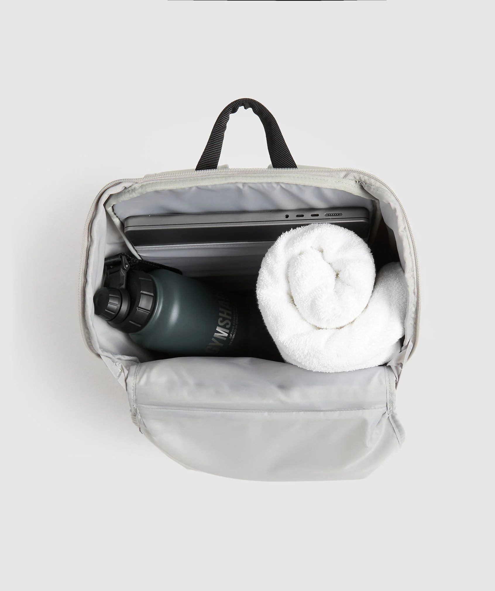 Gymshark Sleek Backpack - Stone Grey - Image 9