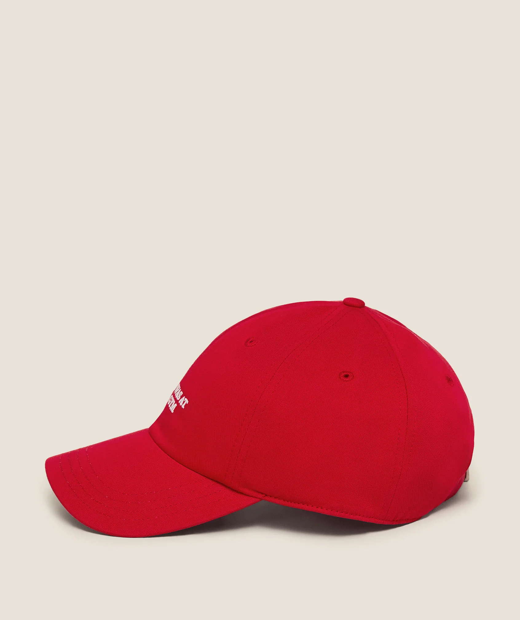 Gymshark Slogan Cap - Carmine Red - Image 2
