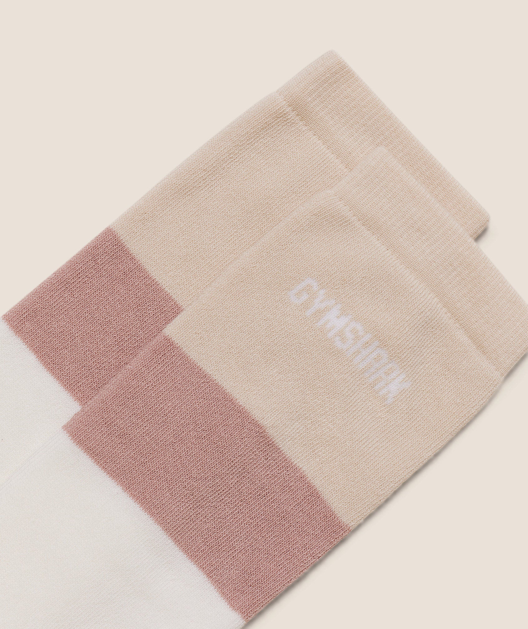 Gymshark Slouch Socks - GS Soft White - Image 2