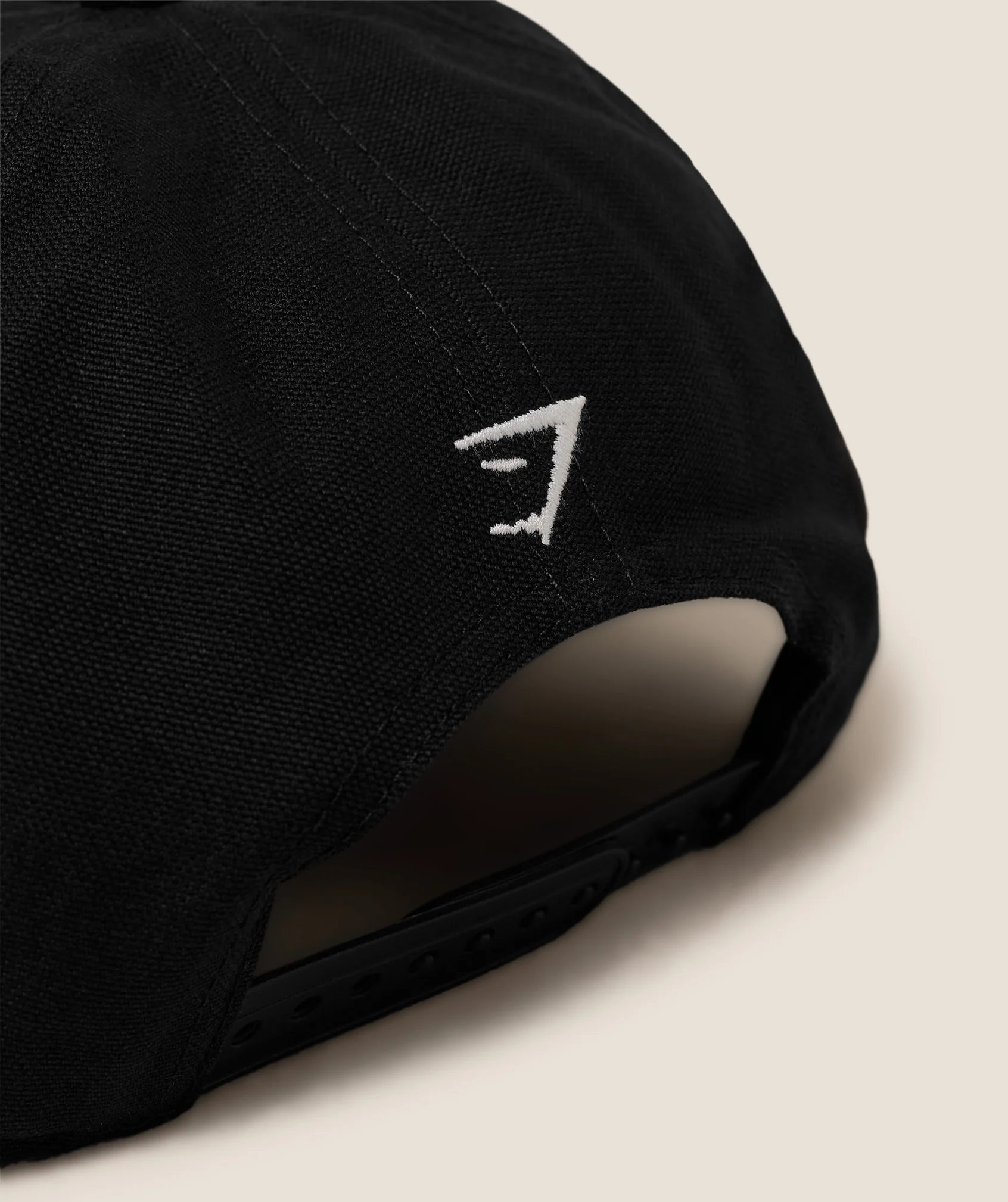 Gymshark Snapback Baseball Cap - Black - Image 4