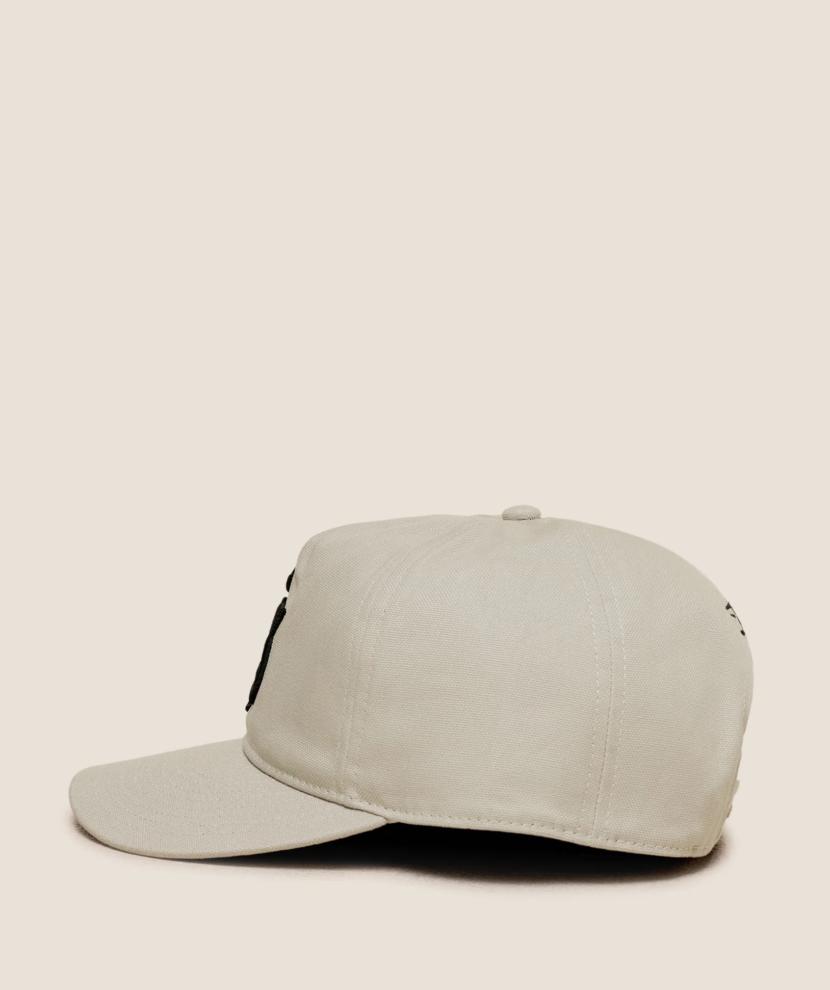 Gymshark Snapback Baseball Cap - Pebble Grey - Image 2
