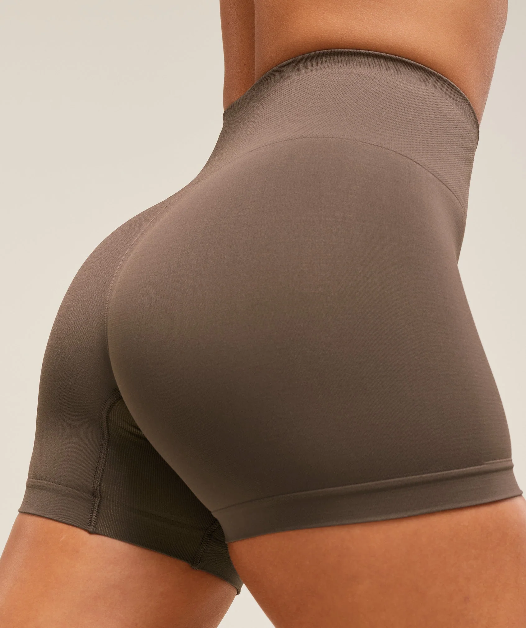 Gymshark Soft Sculpt Shorts - Walnut Brown - Image 9