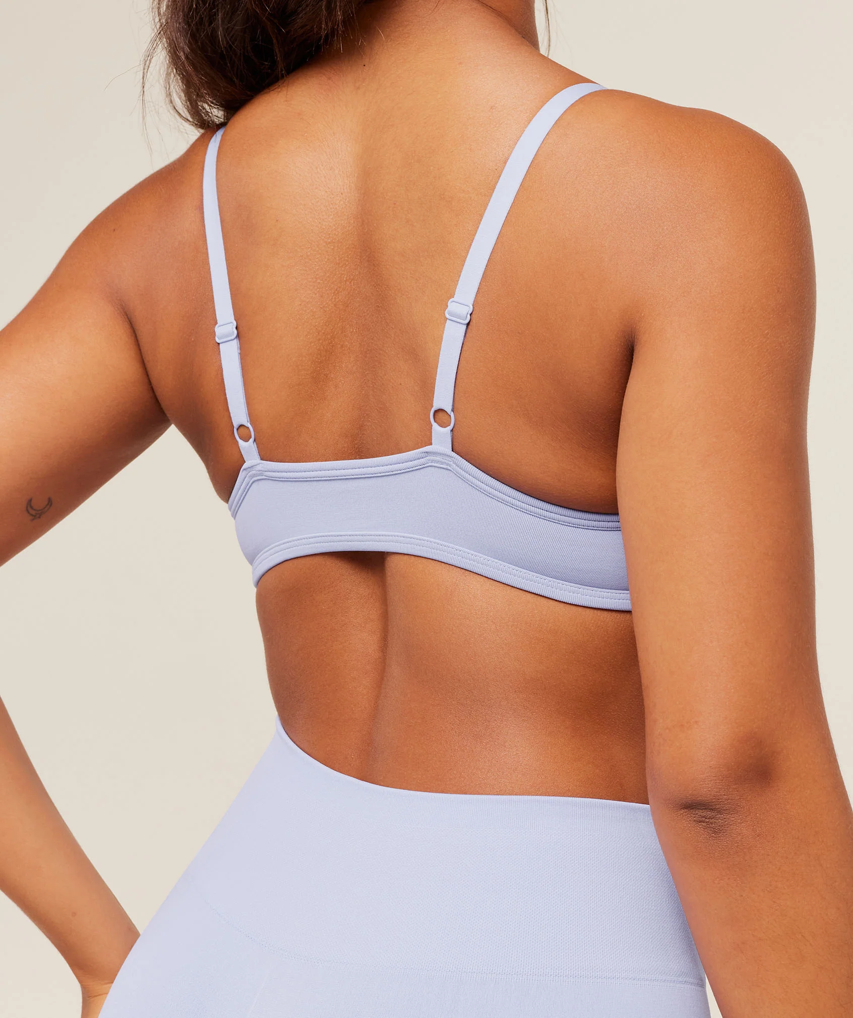 Gymshark Soft Sculpt V-neck Sports Bra - Peri Blue - Image 6