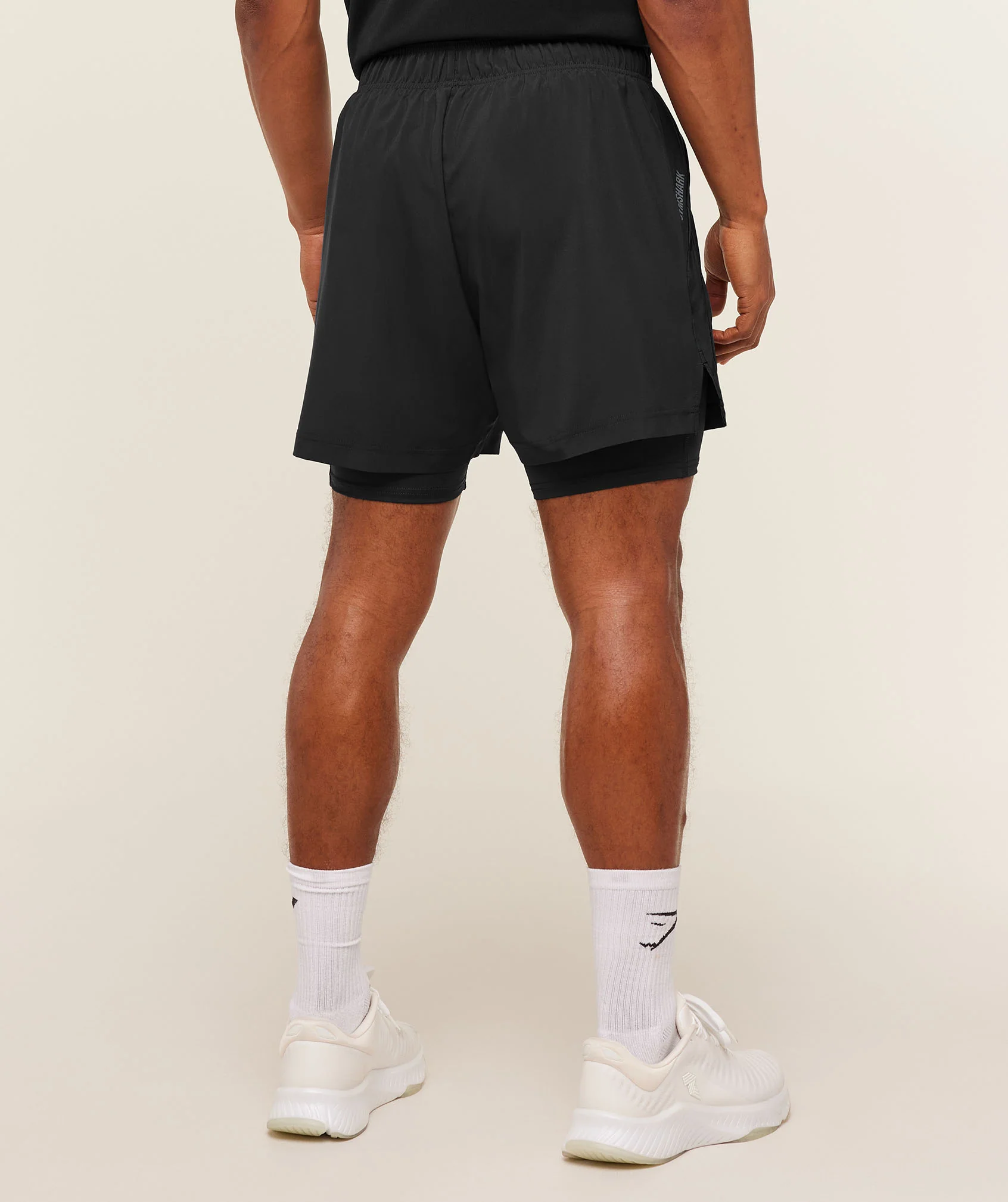 Gymshark Sport 5" 2 in 1 Shorts - Black - Image 3
