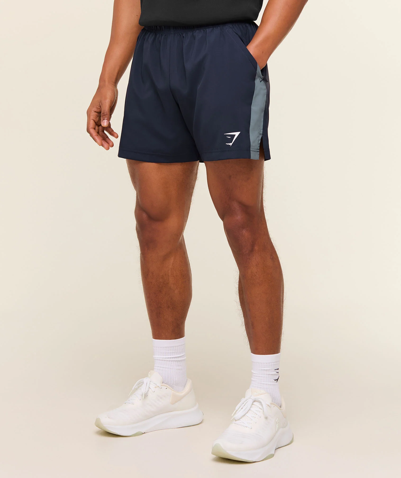 Gymshark Sport 5" Shorts - Heavy Blue/Iron Blue - Image 3