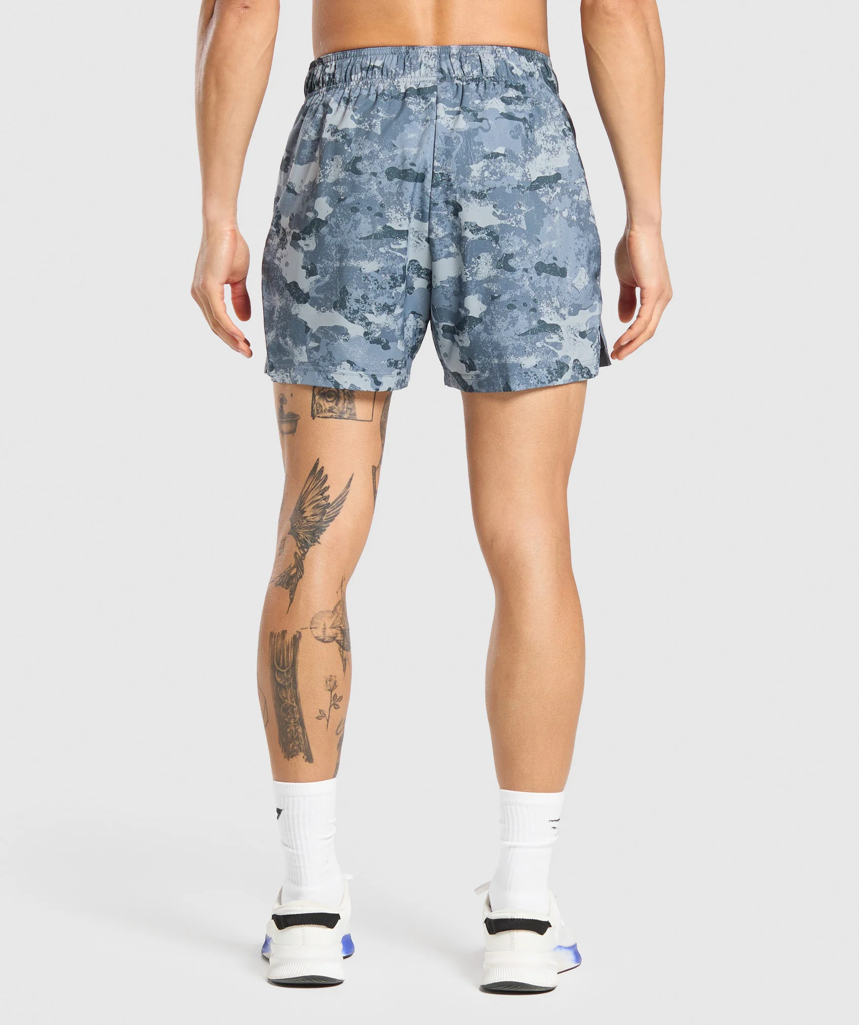 Gymshark Sport 5" Shorts - Denim Grey/Iron Blue - Image 3