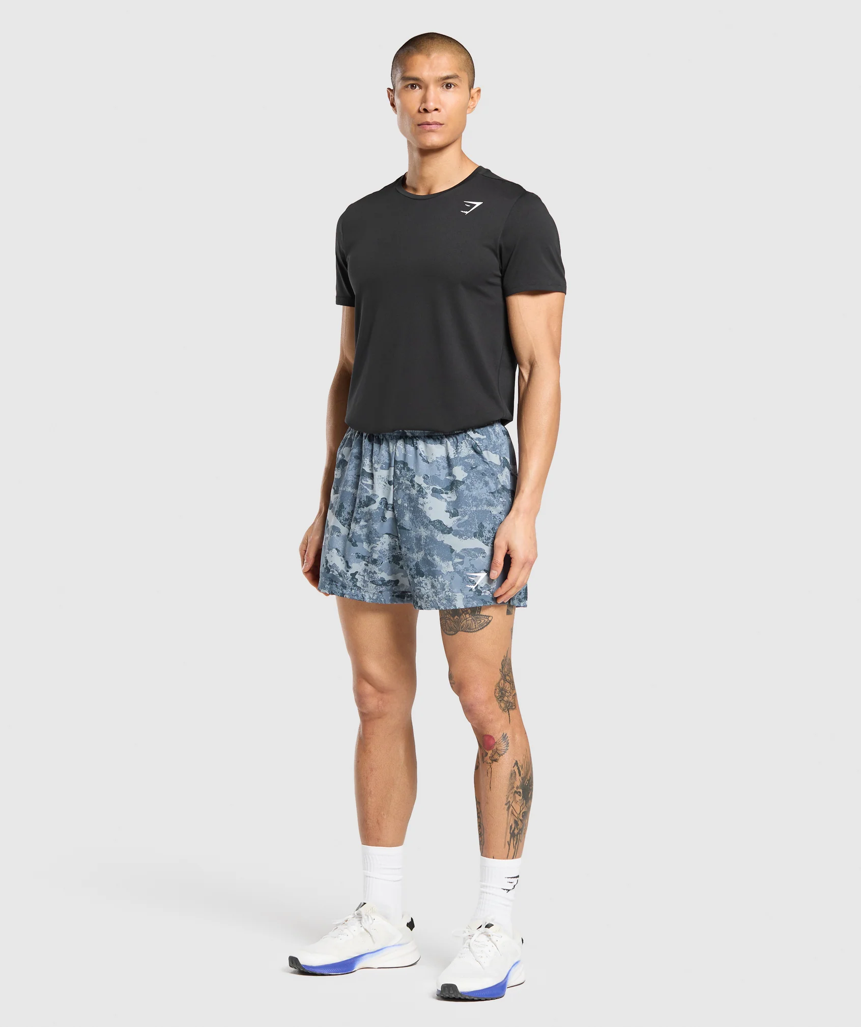 Gymshark Sport 5" Shorts - Denim Grey/Iron Blue - Image 7