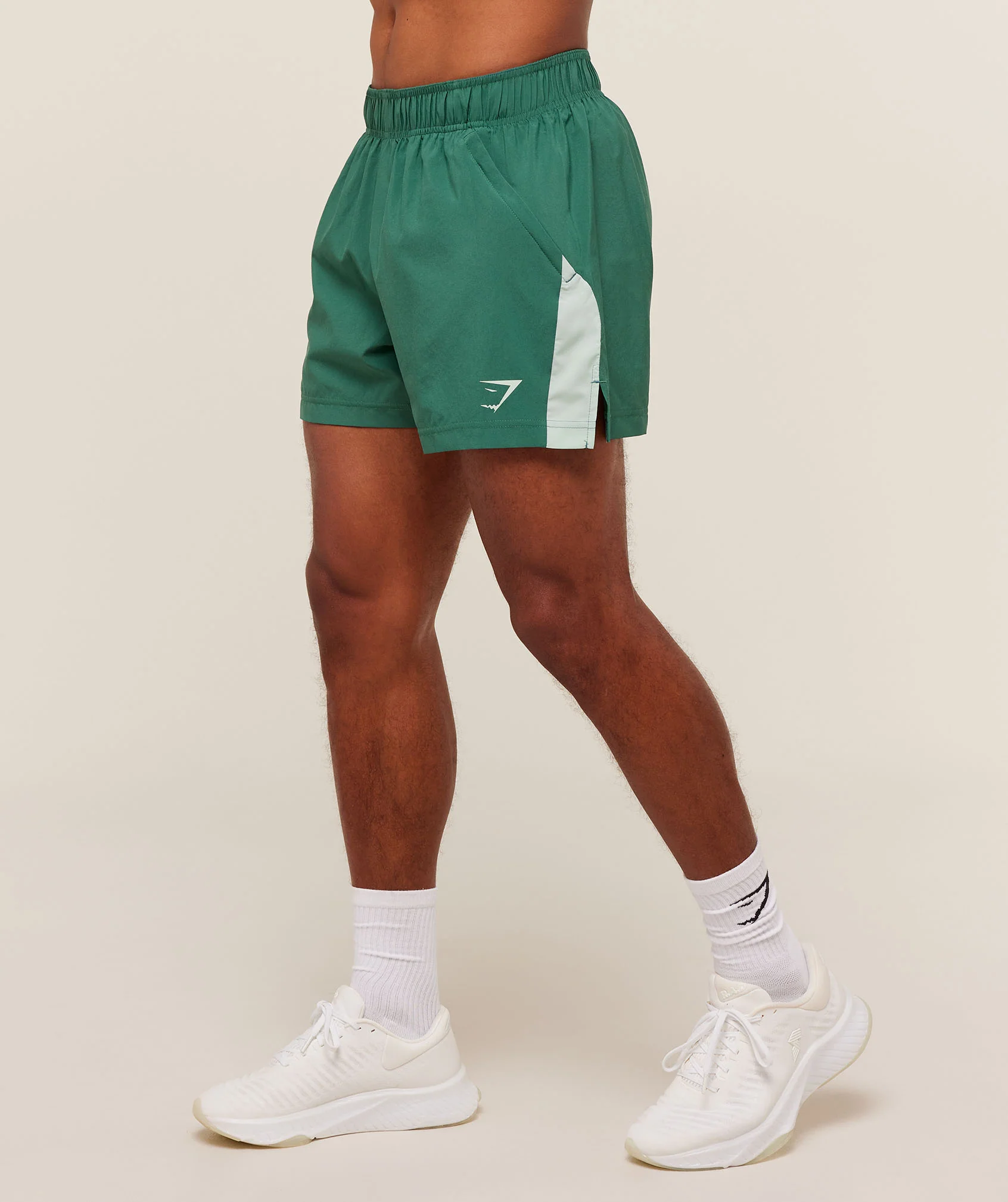 Gymshark Sport 5" Shorts - Lift Green/Clay Green - Image 2