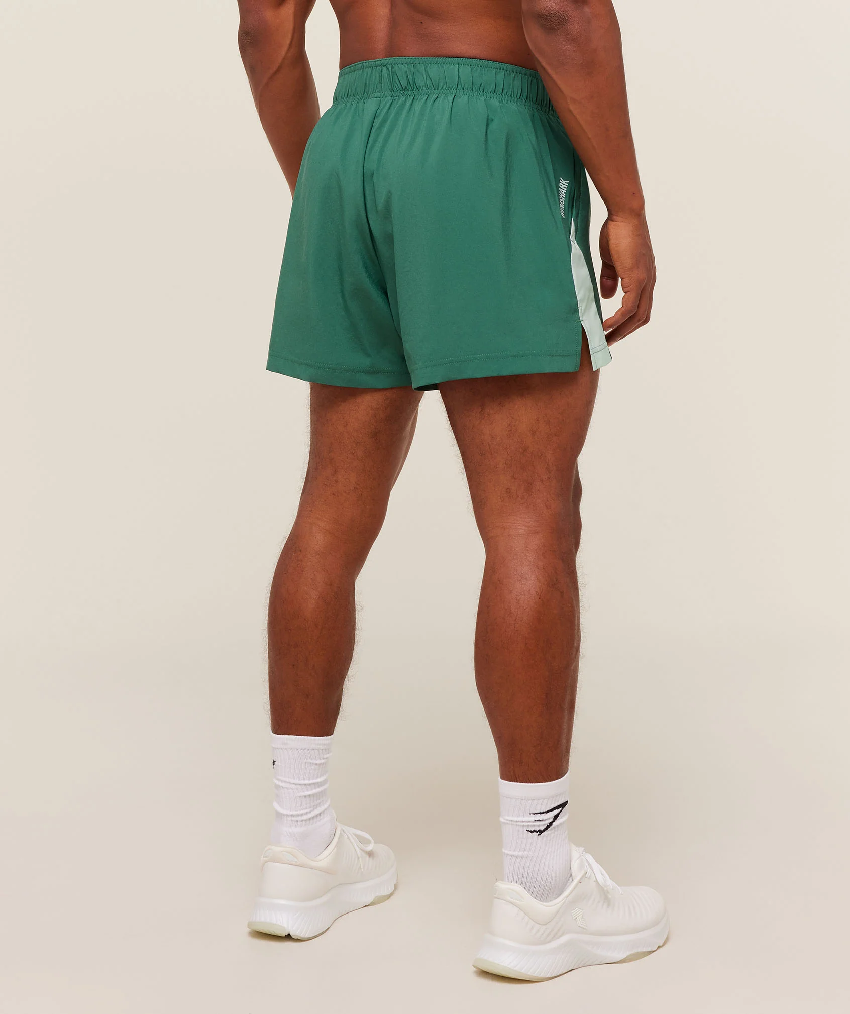Gymshark Sport 5" Shorts - Lift Green/Clay Green - Image 3