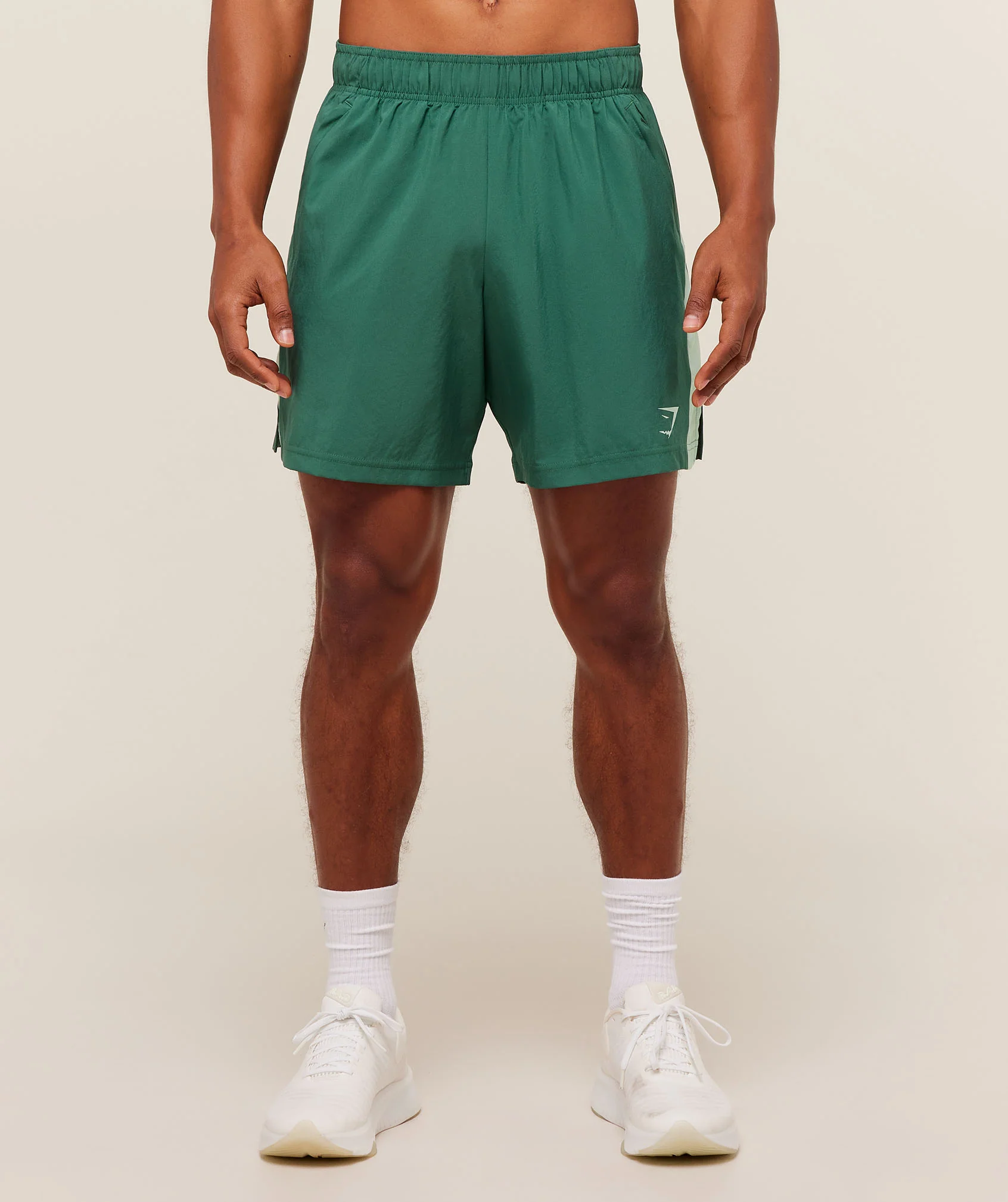 Gymshark Sport 7" Shorts - Lift Green/Clay Green - Image 2