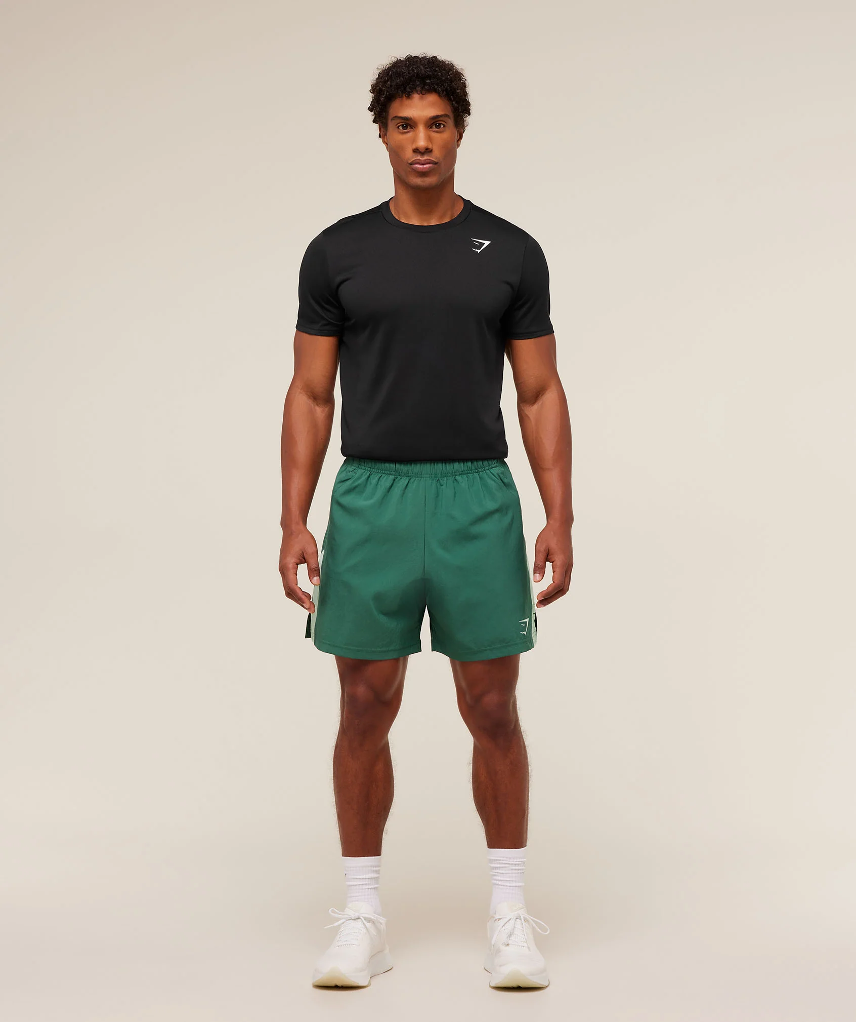 Gymshark Sport 7" Shorts - Lift Green/Clay Green - Image 7