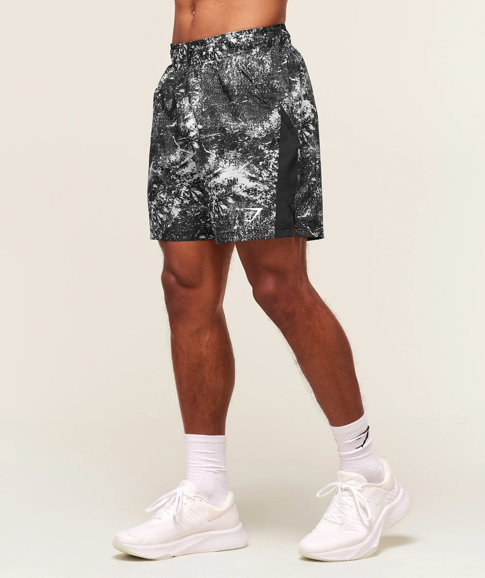Gymshark Sport 7" Shorts - Metal Grey/Black - Image 3