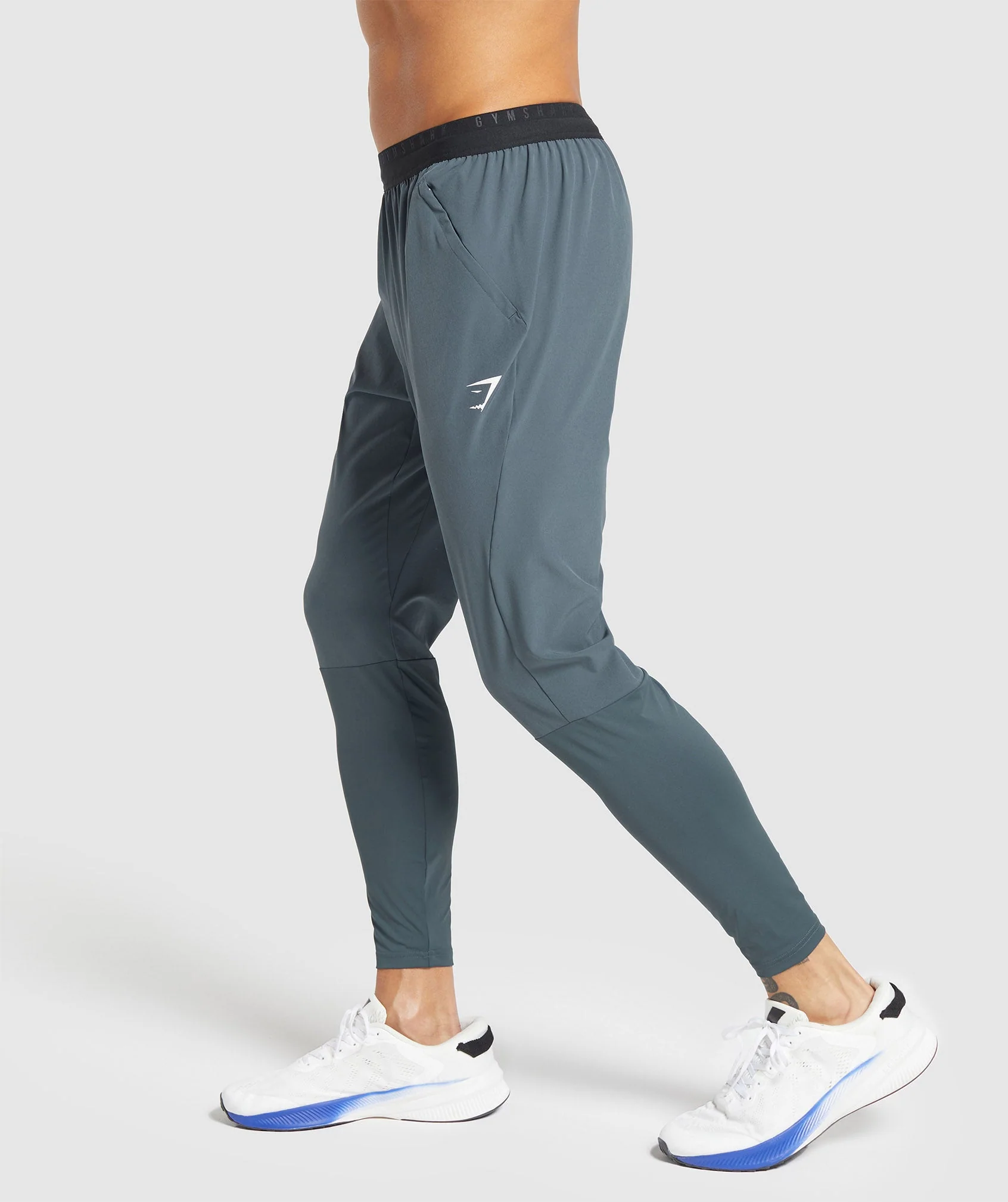 Gymshark Sport Run Pants - Titanium Blue - Image 3
