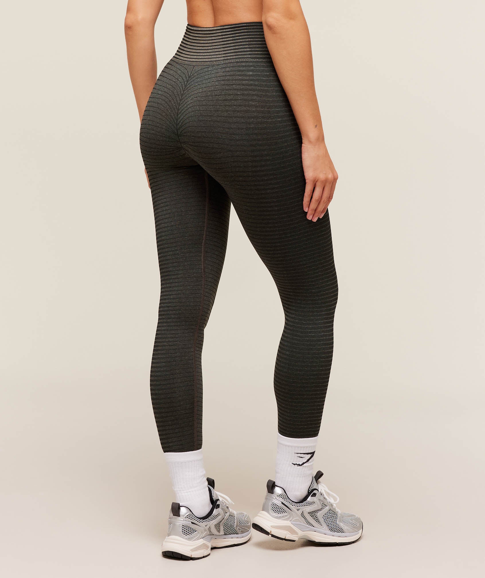Gymshark Sport Seamless Leggings - Camo Brown/Black - Image 2