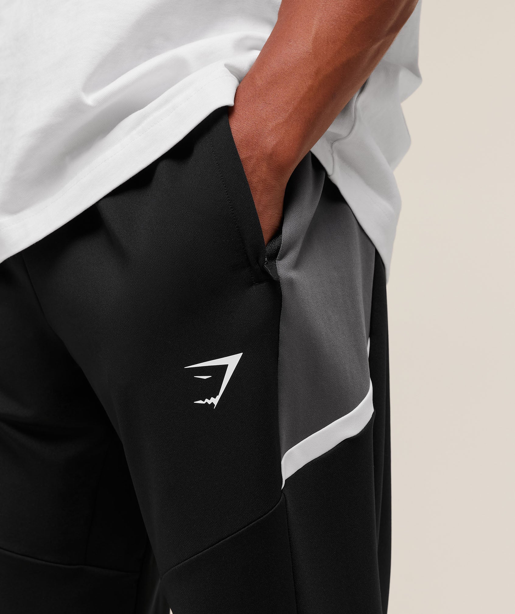 Gymshark Sport Synthetic Pants - Black/Dark Grey - Image 5