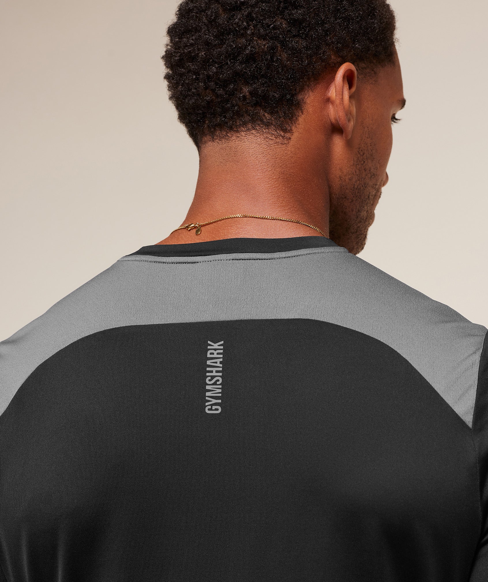 Gymshark Sport T-Shirt - Black/Dark Grey - Image 5