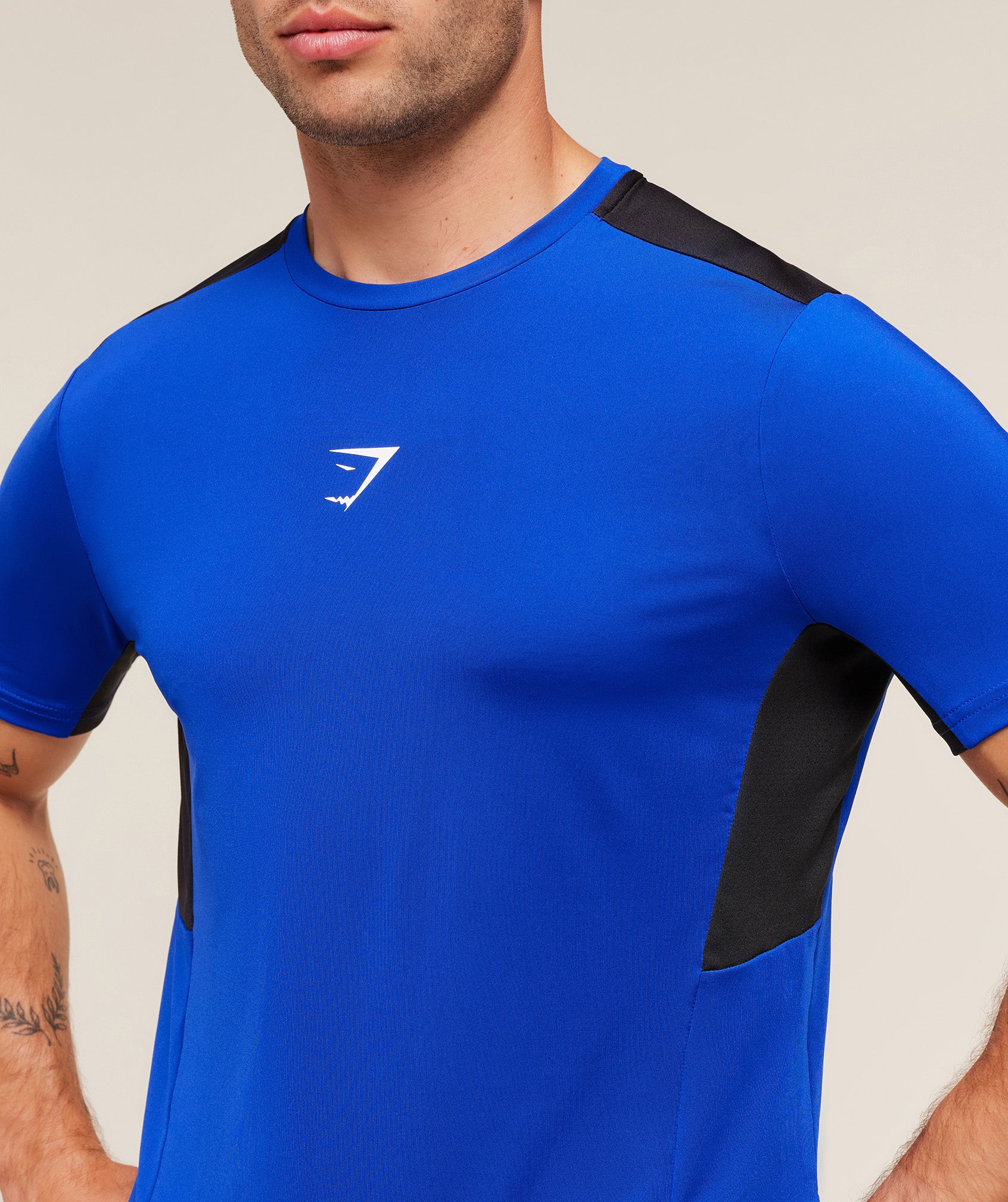 Gymshark Sport T-Shirt - Athletic Blue/Black - Image 5