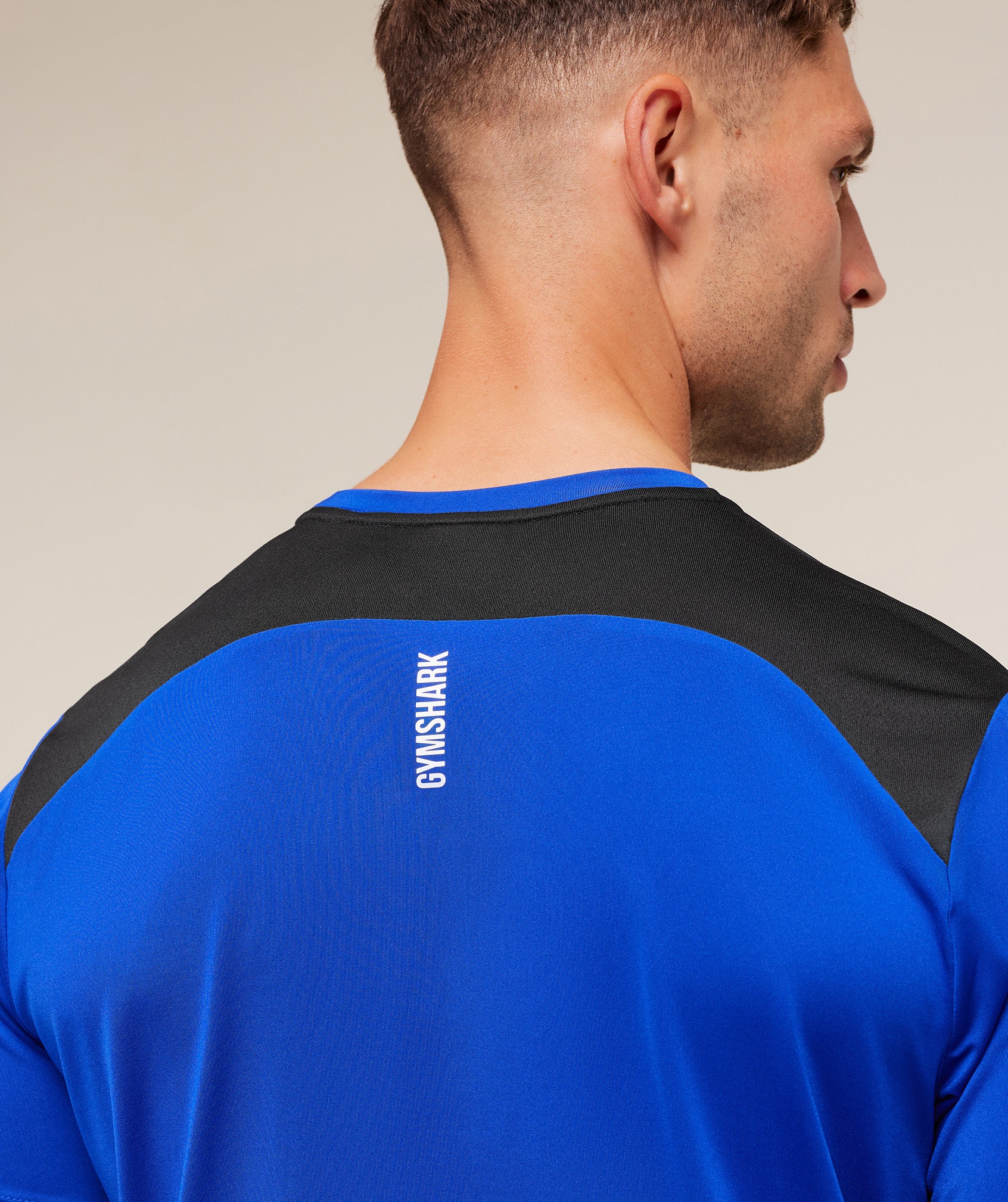 Gymshark Sport T-Shirt - Athletic Blue/Black - Image 6