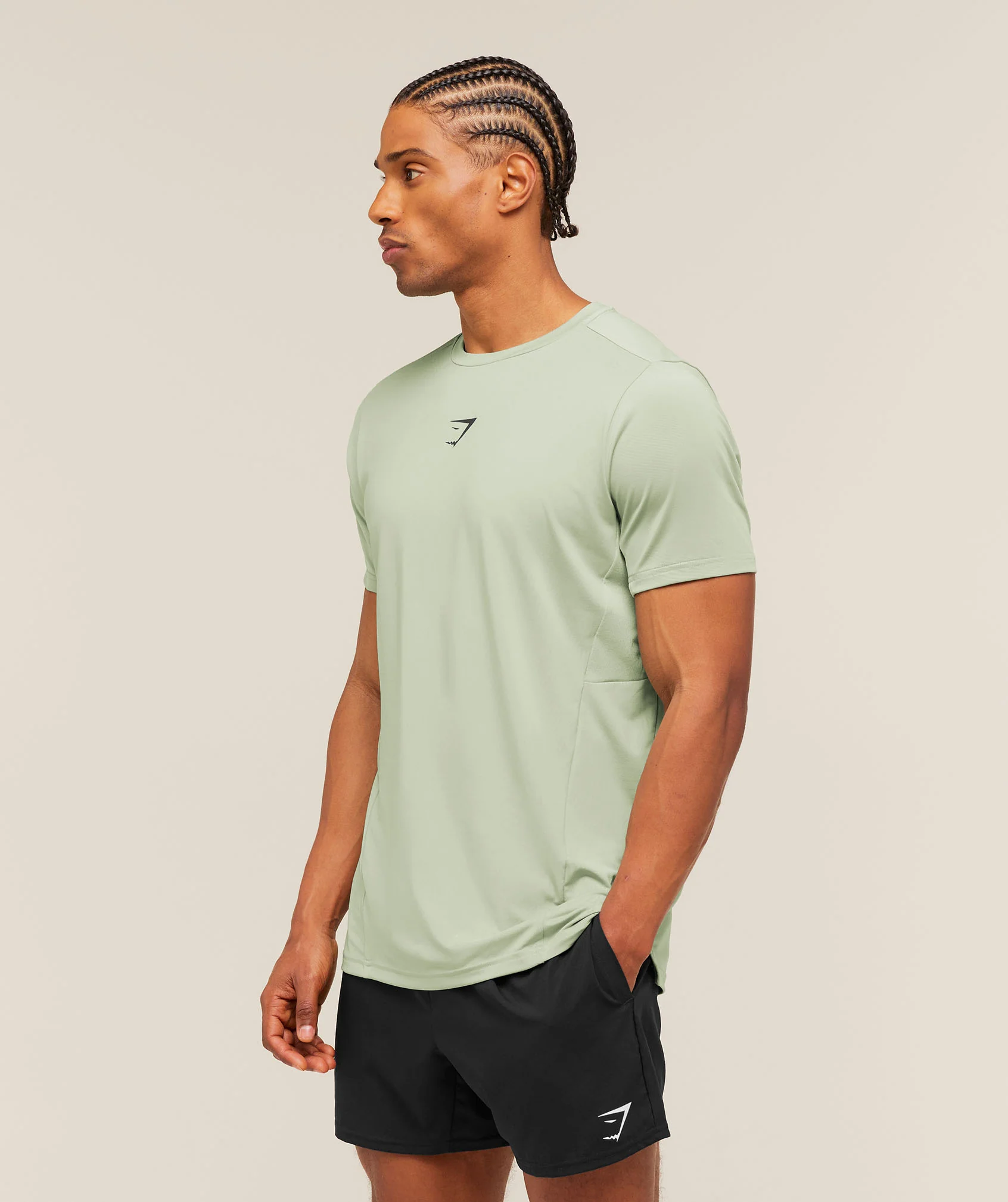 Gymshark Sport T-Shirt - Haze Green - Image 3