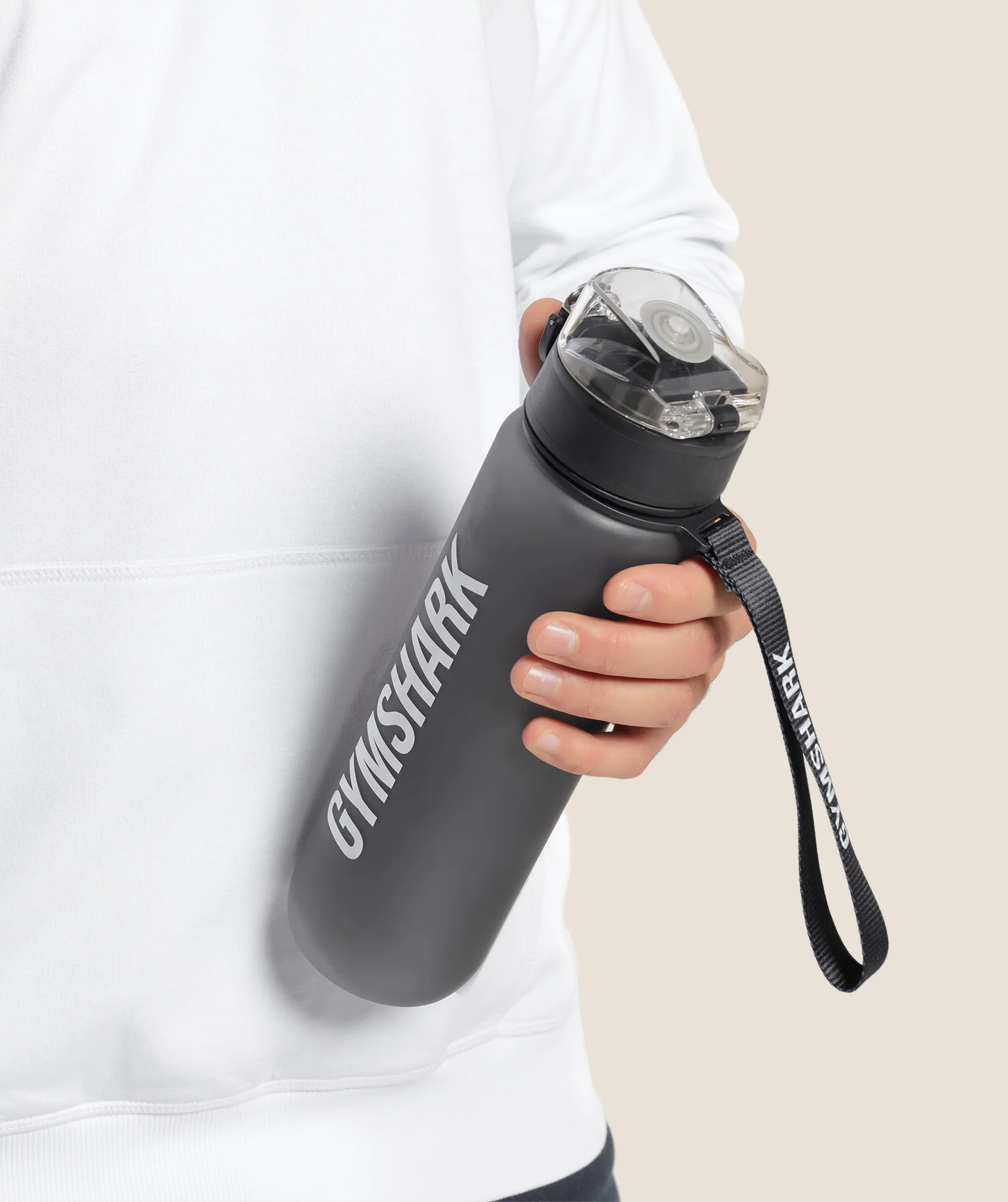 Gymshark Sports Bottle - Black - Image 5