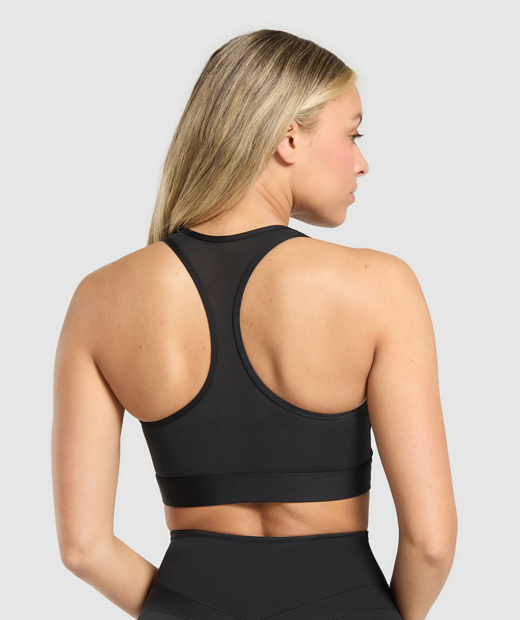 Gymshark Square Neck Sports Bra - Black - Image 2