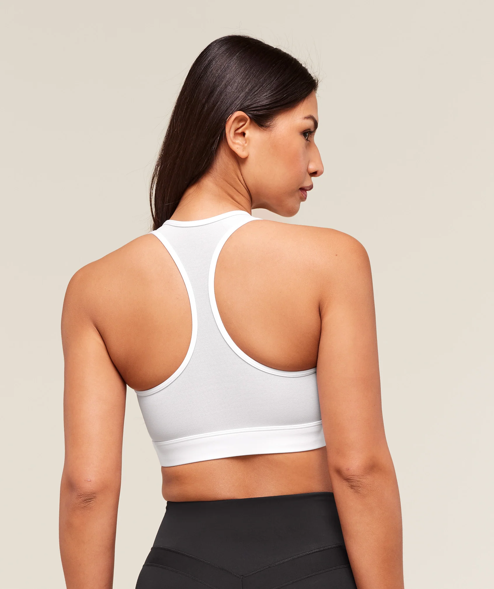 Gymshark Square Neck Sports Bra - White - Image 2