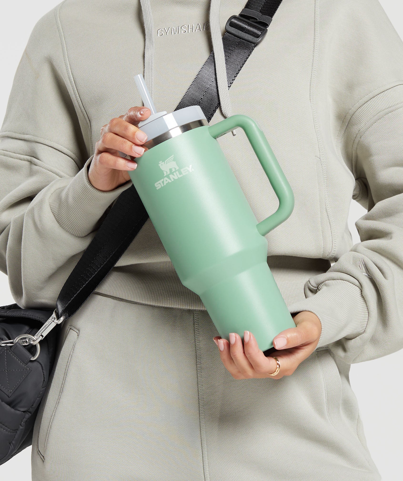 Gymshark Stanley Quencher H20 - Stanley Eucalyptus - Image 4