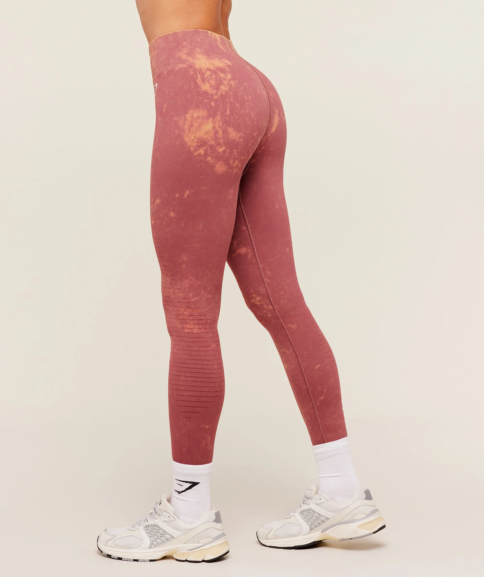 Gymshark Steel Seamless Leggings - GS Reset Pink - Image 3