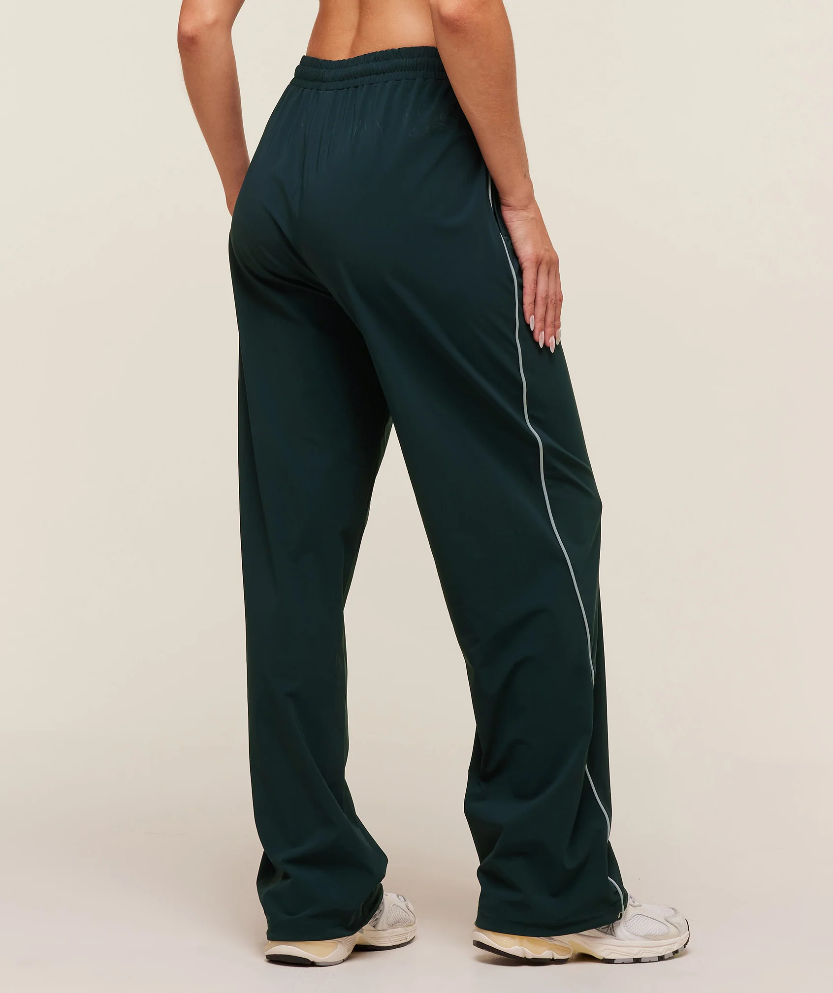 Gymshark Stitch Feature Woven Pants - Deep Petrol Blue/Smoke Blue - Image 2